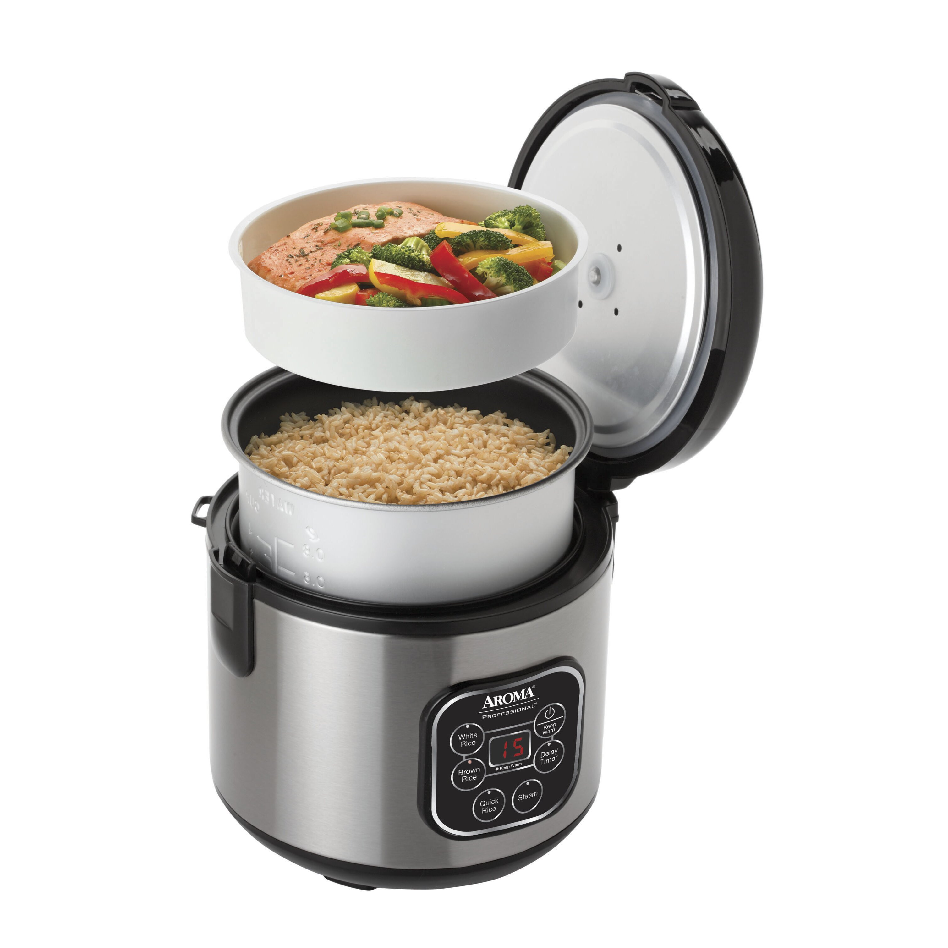 Aroma 8-Cup Cool Touch Rice Cooker | Wayfair