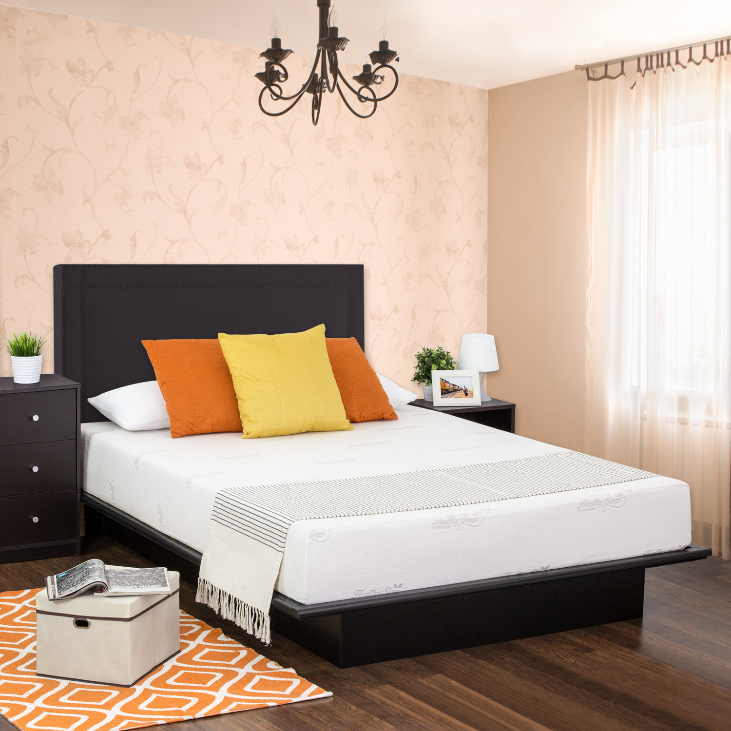 Furinno Healthy Sleep 12" Memory Foam Mattress Wayfair