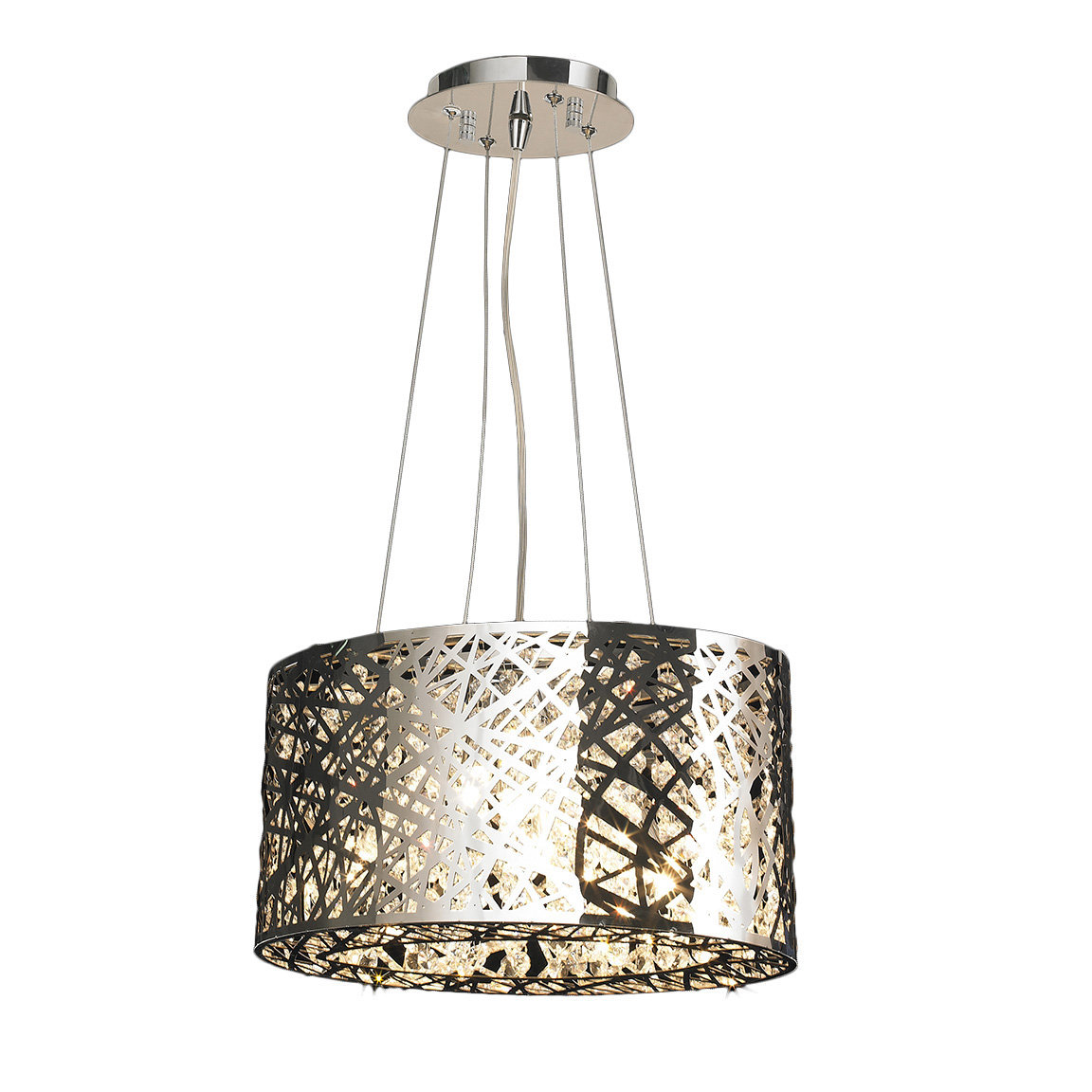 Light Chrome Crystal Chandelier Light Chrome Crystal Chandelier