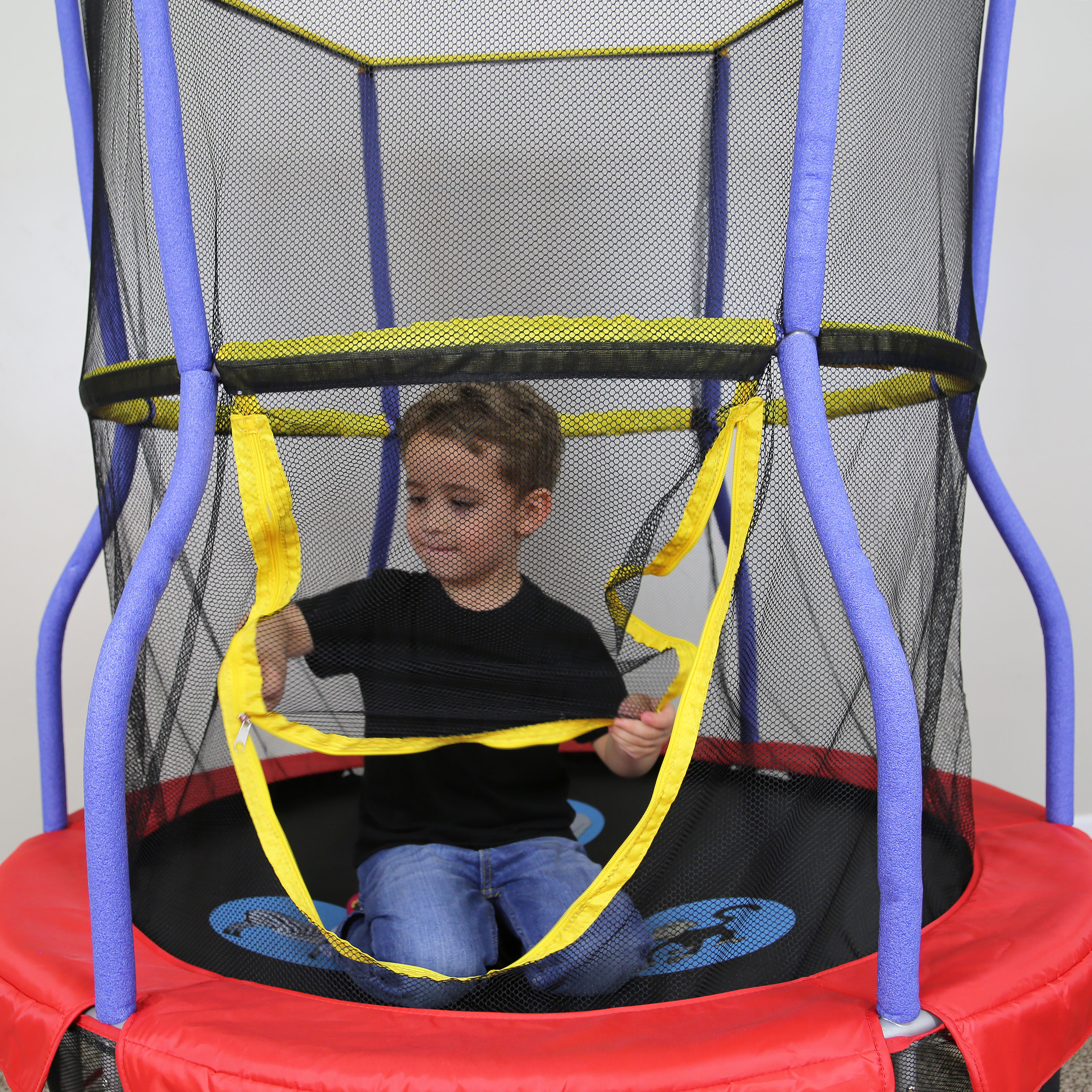 Skywalker Zoo Adventure Bouncer 48" Trampoline with Enclosure & Reviews Wayfair