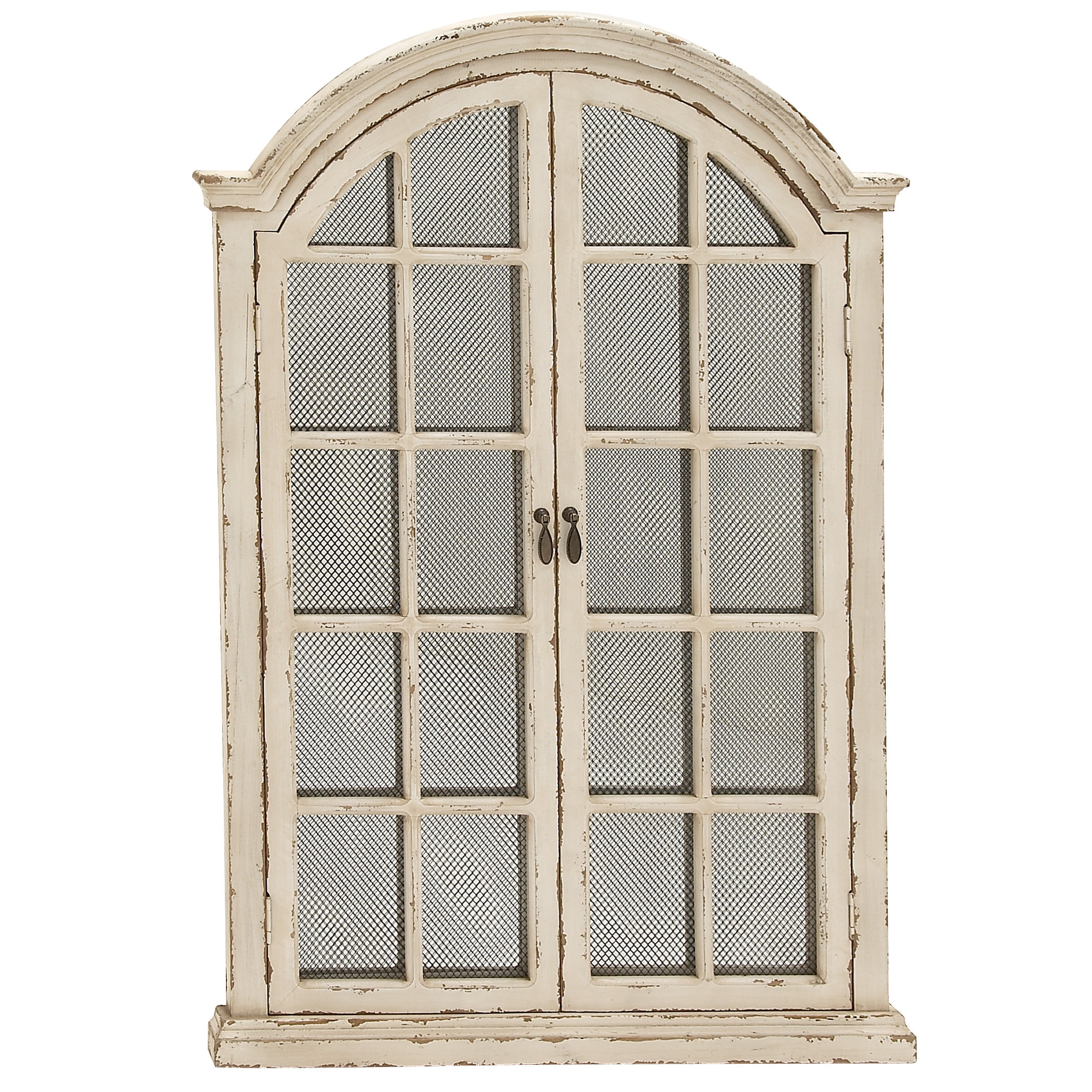 Woodland Imports Cool and Rustic Wood Door Mirror & Reviews Wayfair