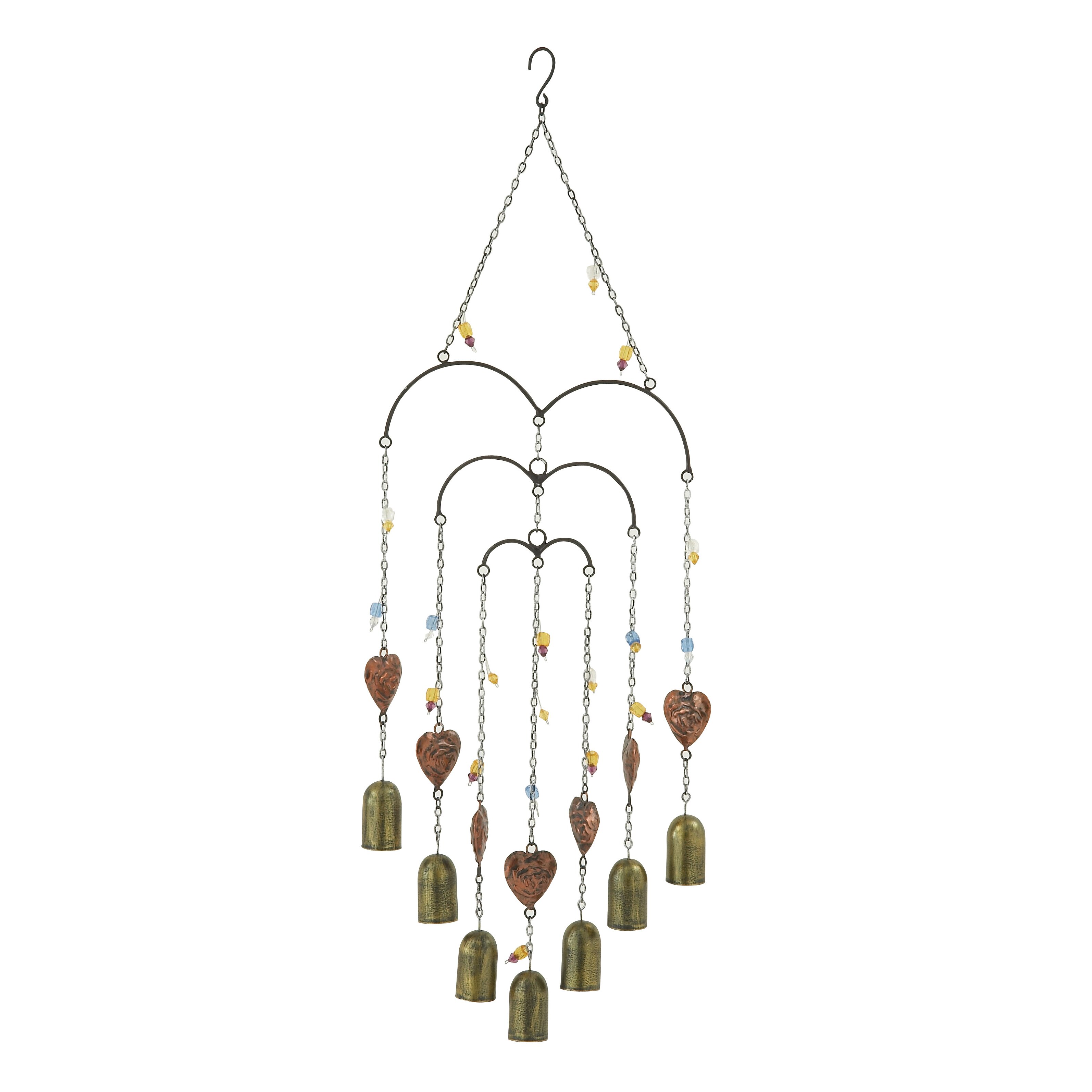 Woodland Imports Striking Bead Wind Chime | Wayfair