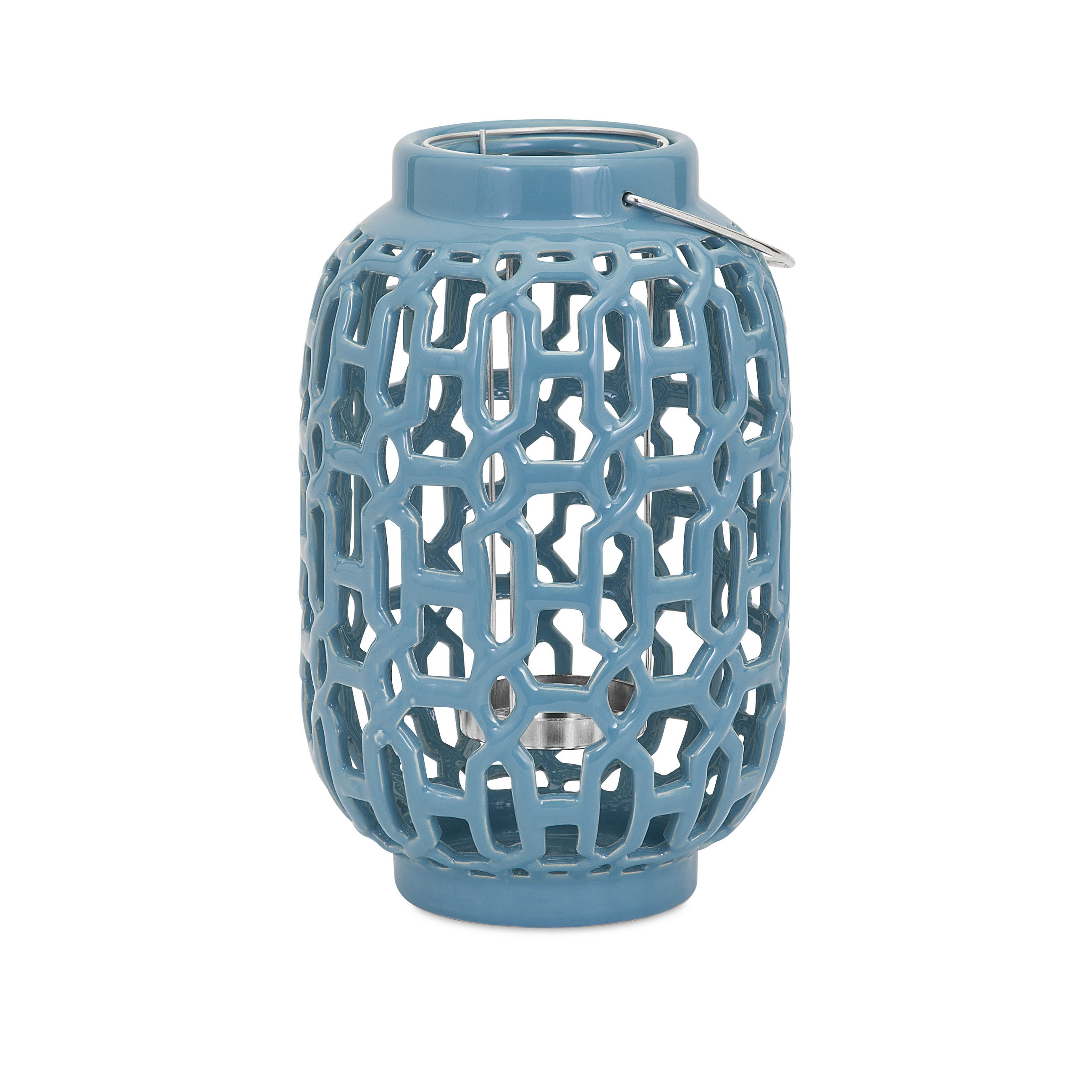 Woodland Imports Essentials Ceramic Lantern & Reviews Wayfair
