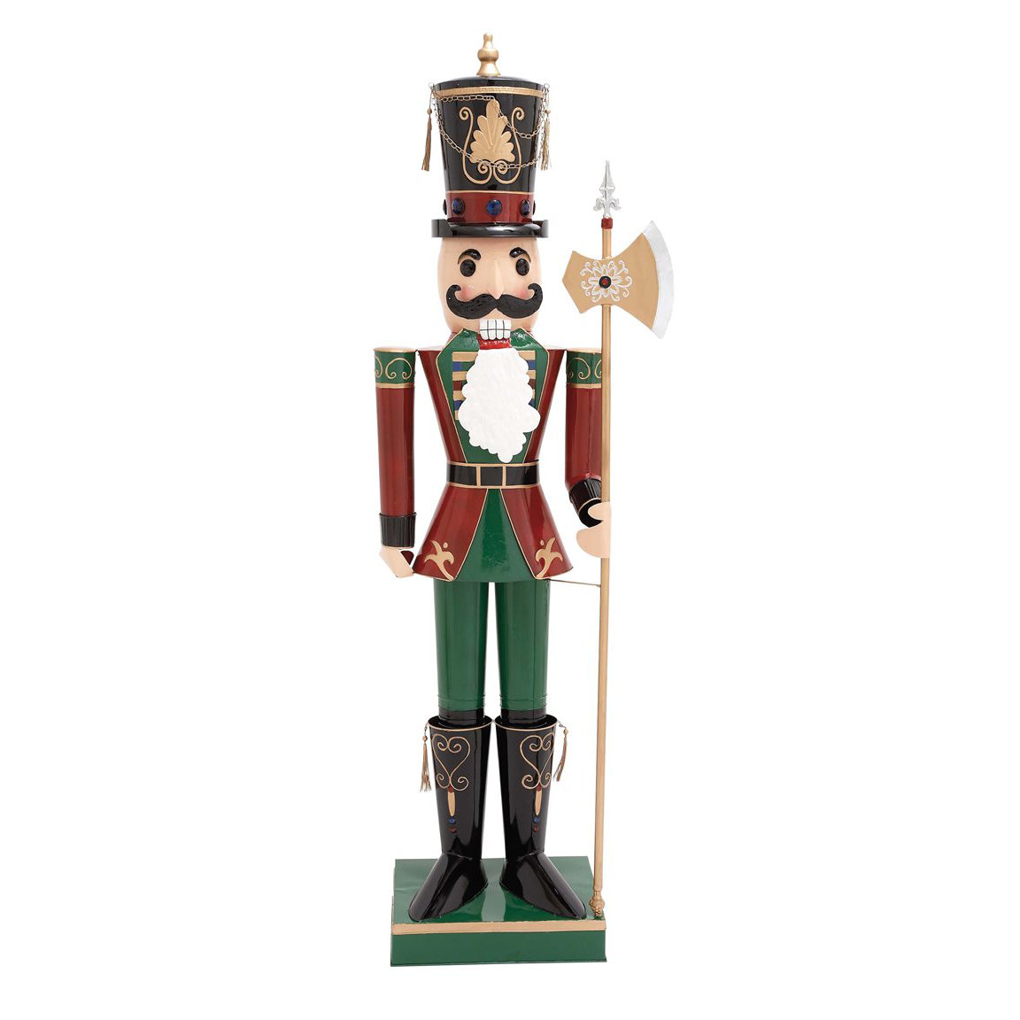Darby Home Co Metal Nutcracker Figurine Wayfair