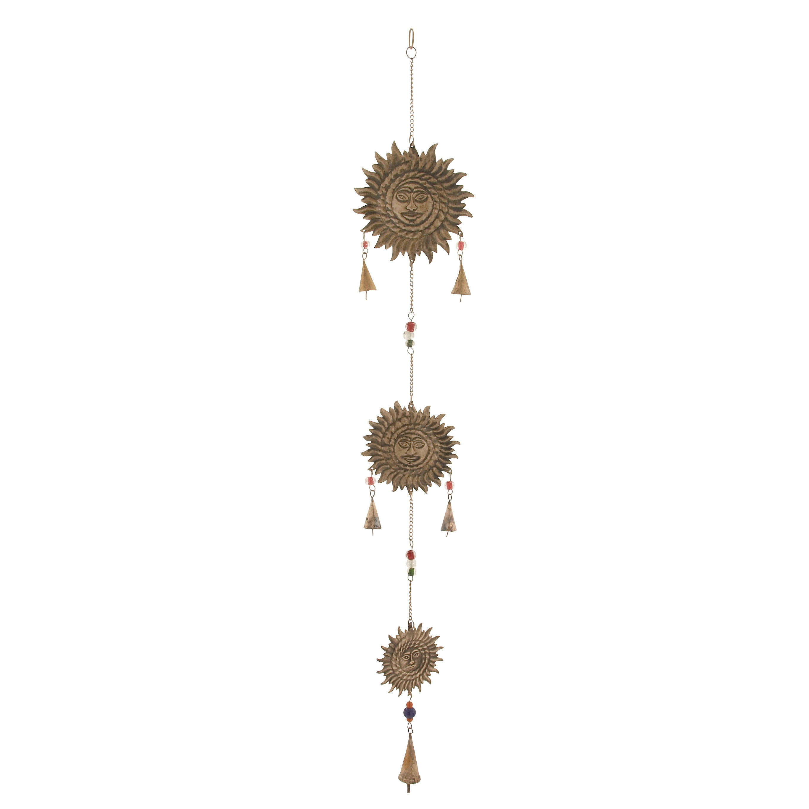 Woodland Imports Designer Sun Wind Chime Reviews Wayfair Woodland Imports Designer Sun Wind Chime