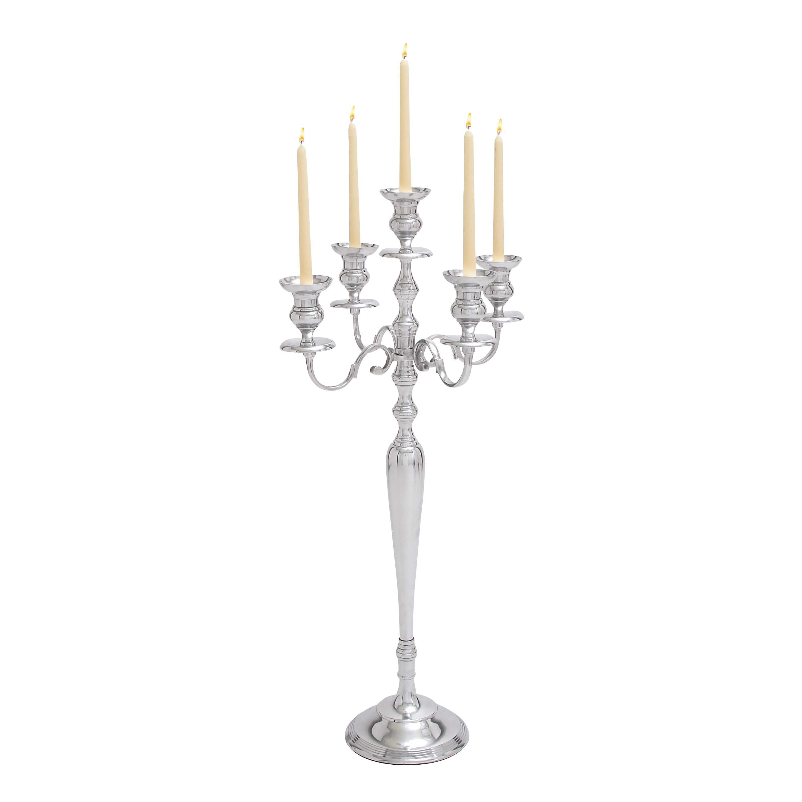 Woodland Imports Aluminum Candelabra Wayfair