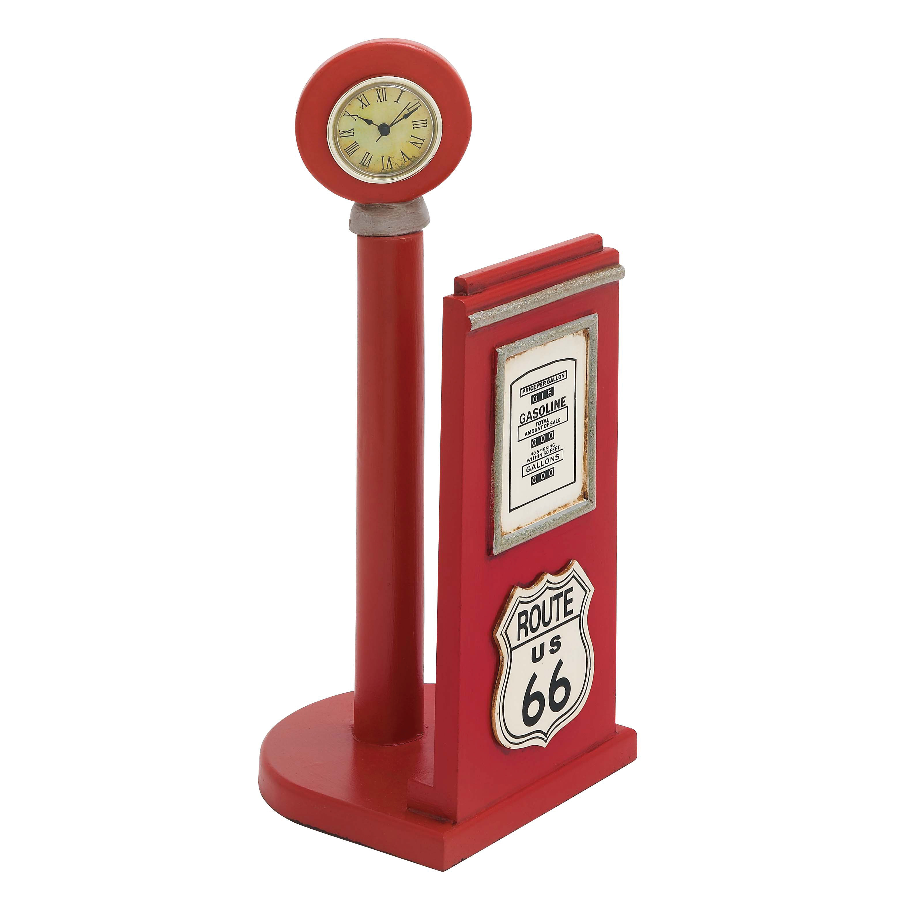 Woodland Imports "US 66" Gas Pump Paper Holder Sculpture & Reviews