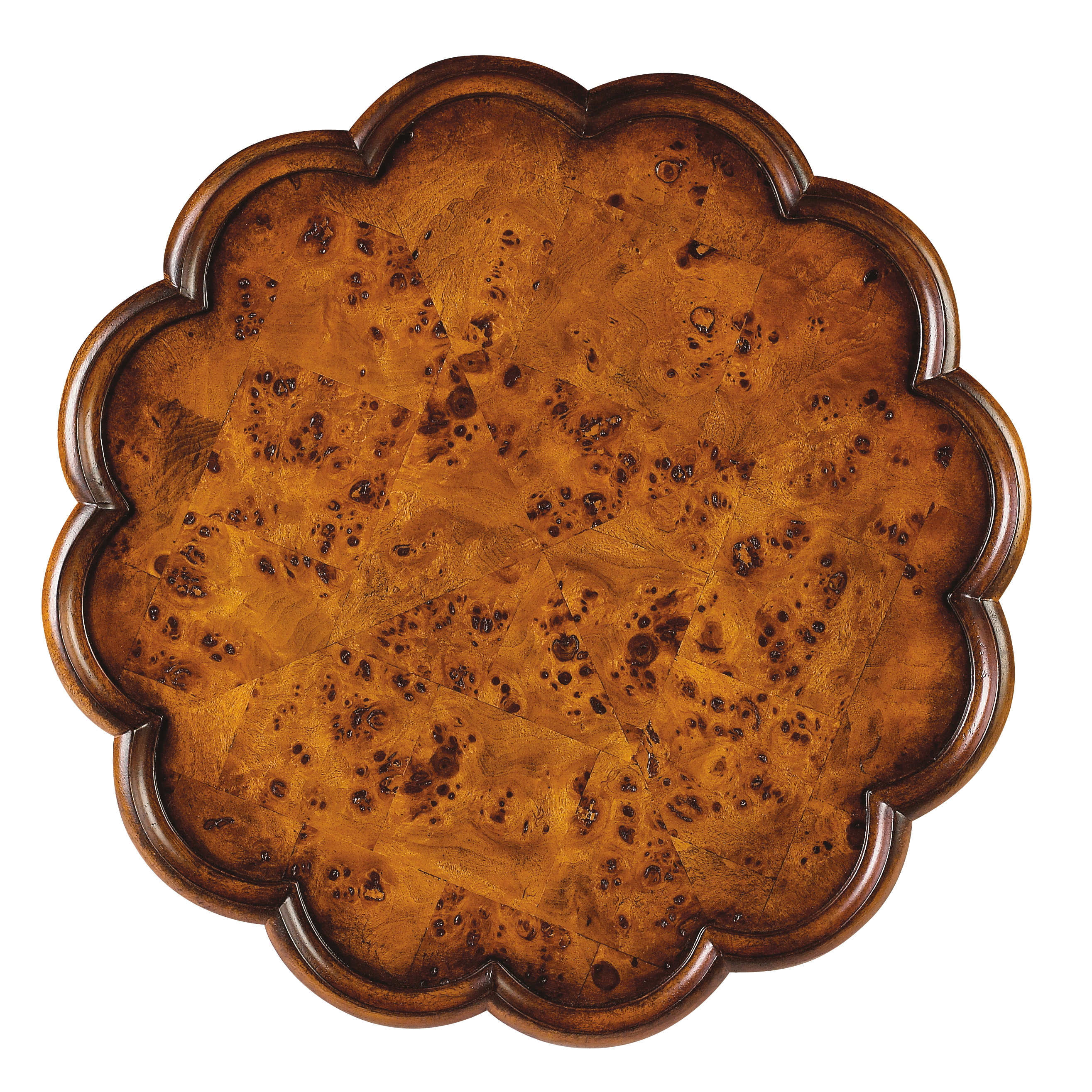 Butler Masterpiece Pedestal End Table in Olive Ash Burl & Reviews Wayfair