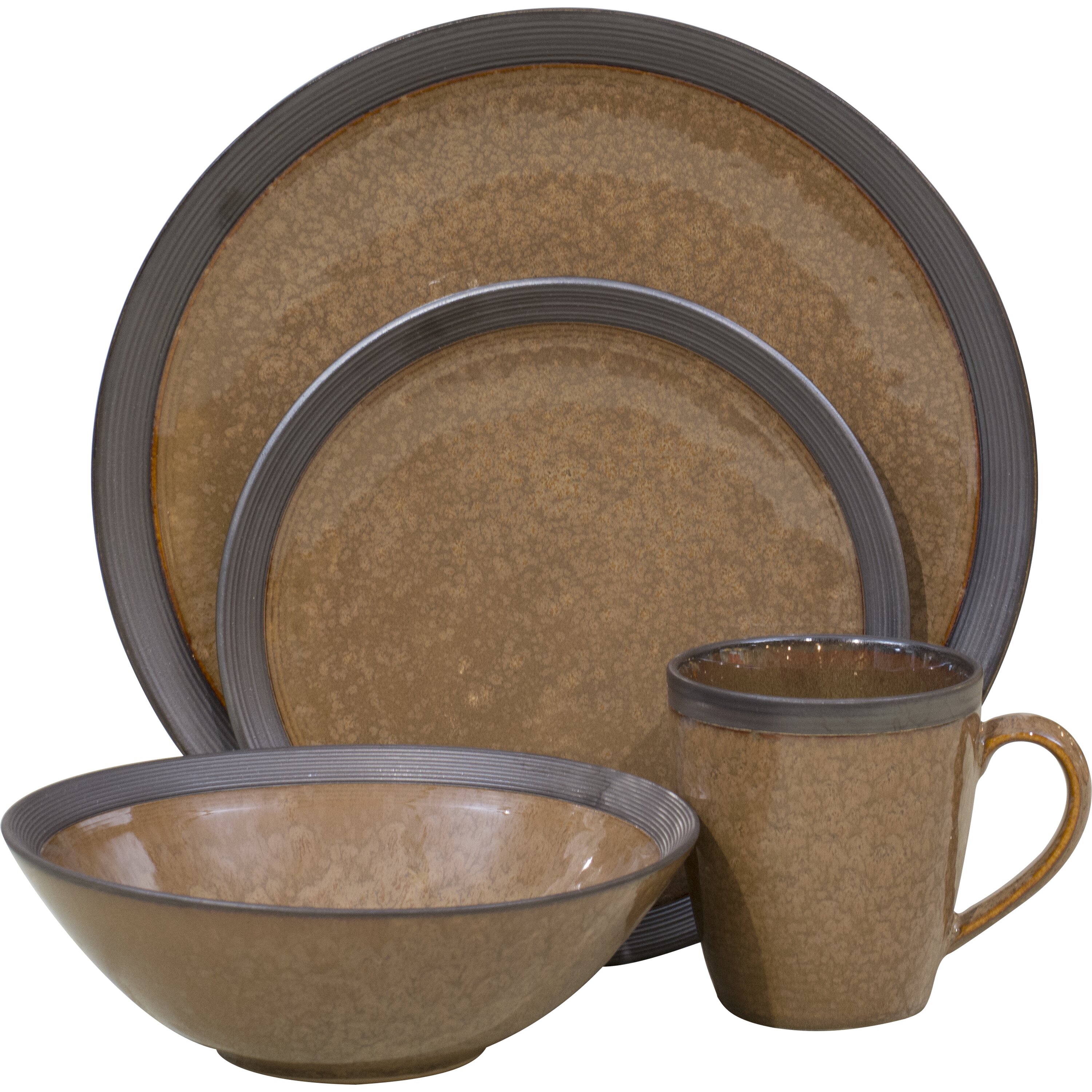 Sango Omega 16 Piece Dinnerware Set & Reviews | Wayfair