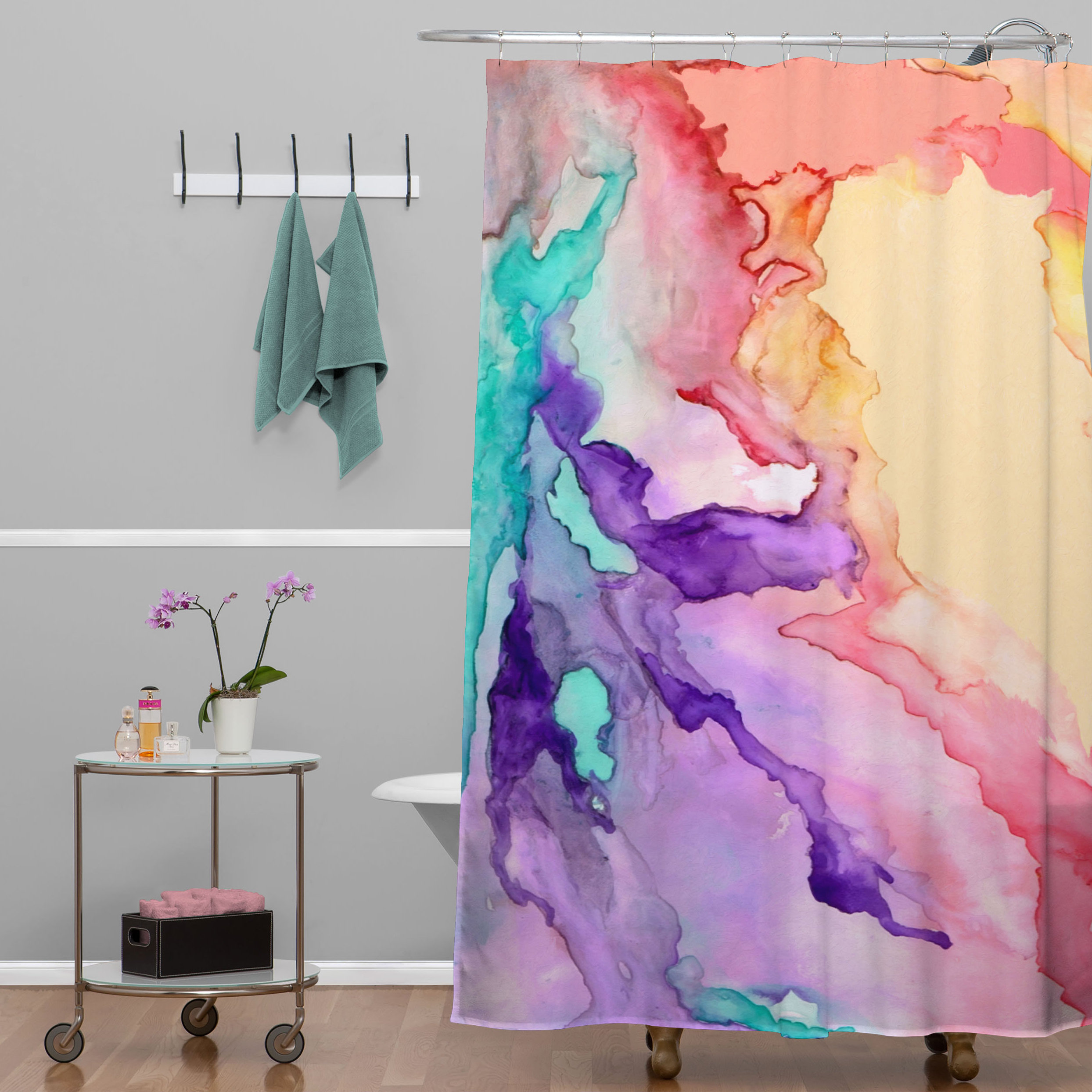 DENY Designs Rosie Brown Color My World Shower Curtain & Reviews Wayfair