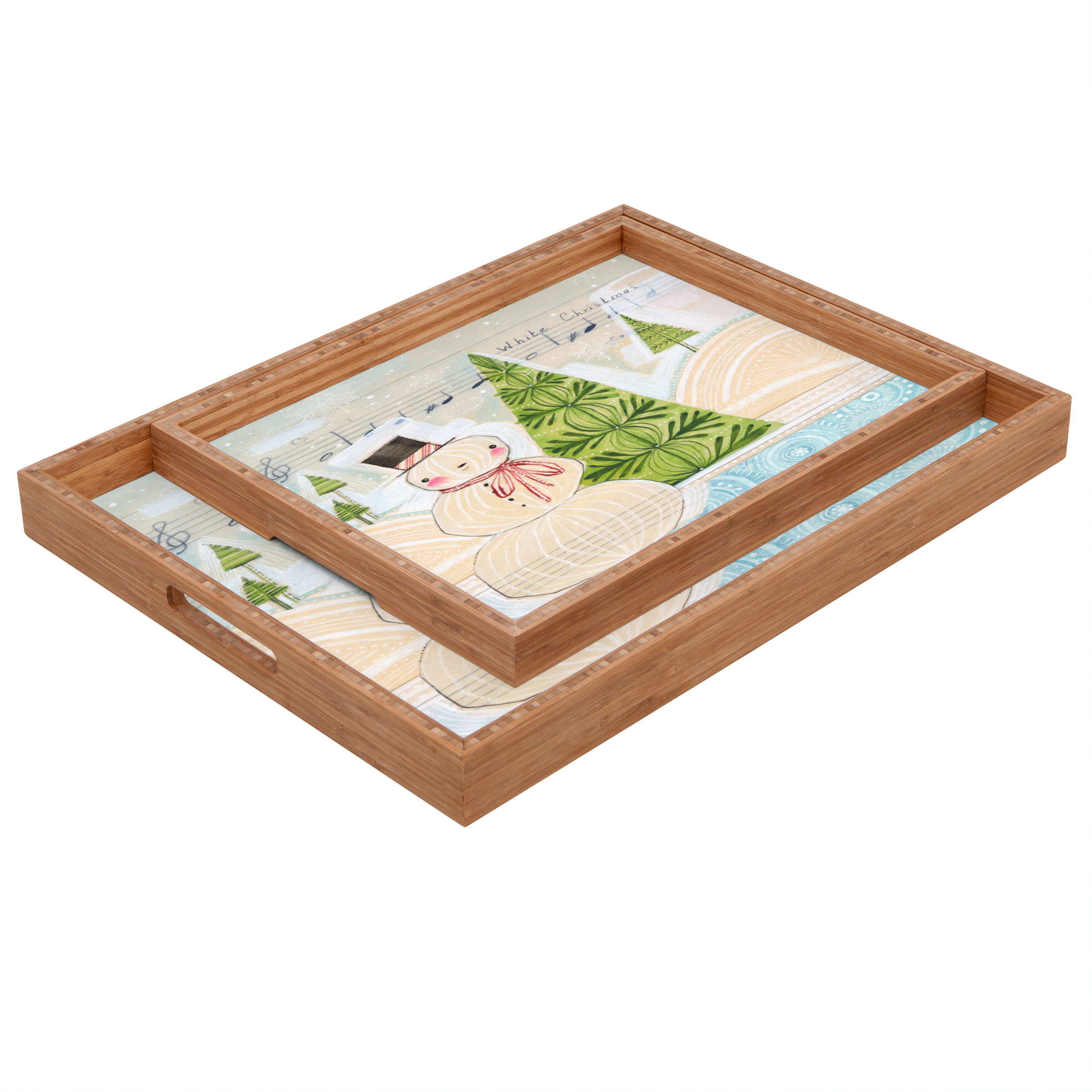 deny designs cori dantini white christmas tray wayfair deny designs cori dantini white christmas tray wayfair