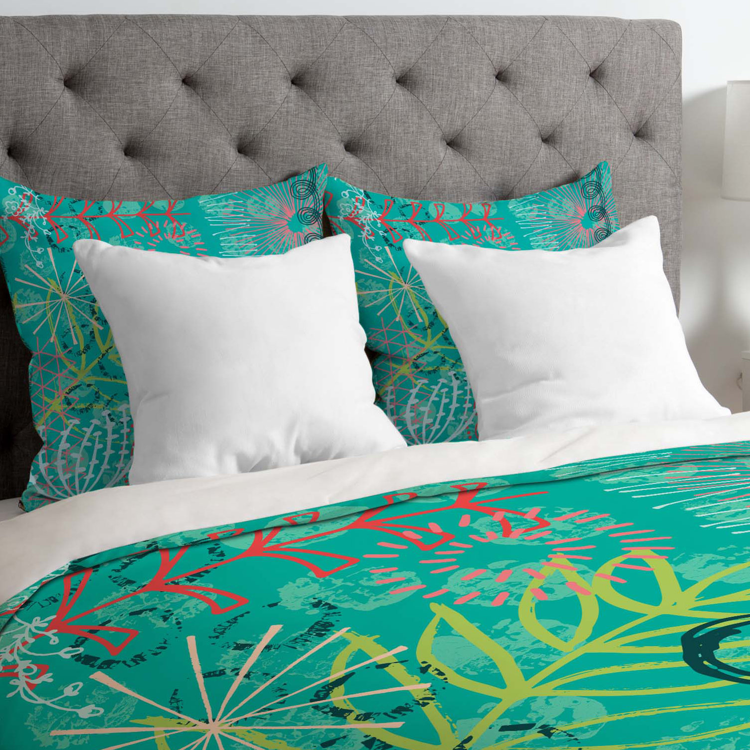 DENY Designs Kerrie Satava Summer Burst Duvet Cover Wayfair