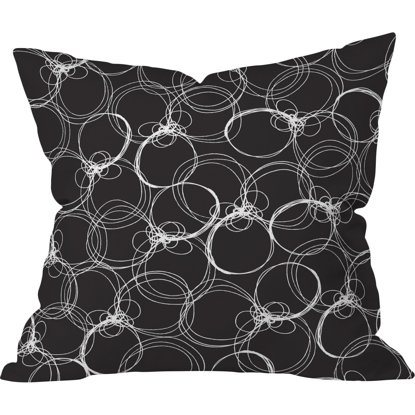 DENY Designs Rachael Taylor Circles Throw Pillow & Reviews Wayfair