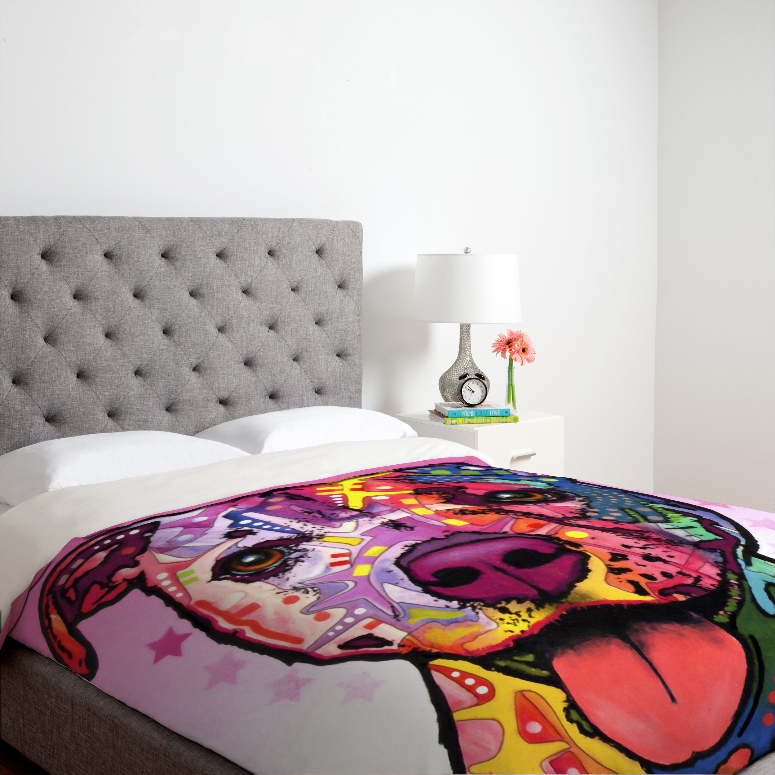 DENY Designs Dean Russo Cherish The Pitbull Duvet Cover ...