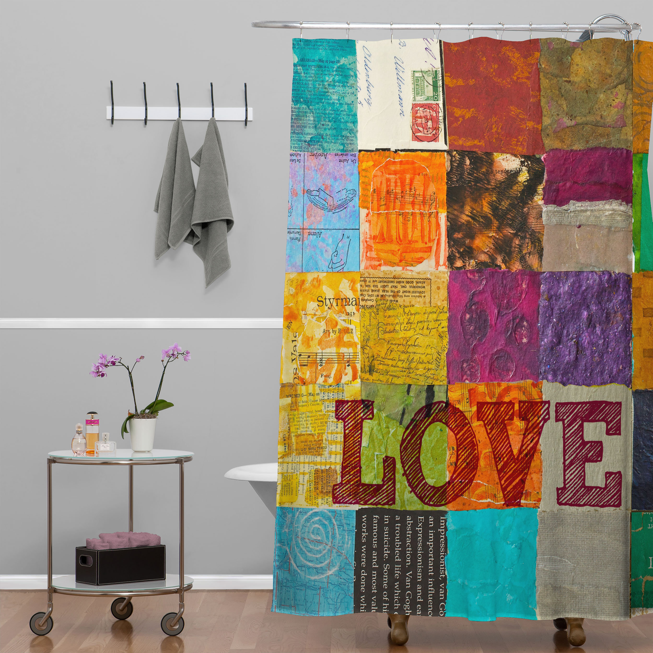 DENY Designs Elizabeth St Hilaire Nelson Love Shower Curtain & Reviews