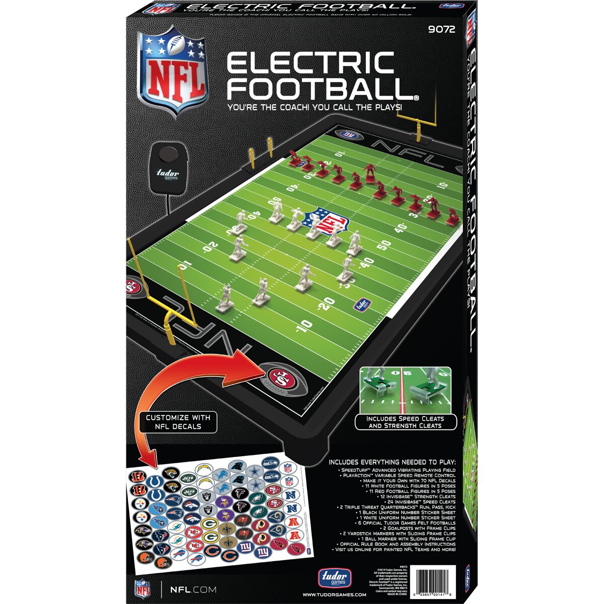 nfl electric football tudor games