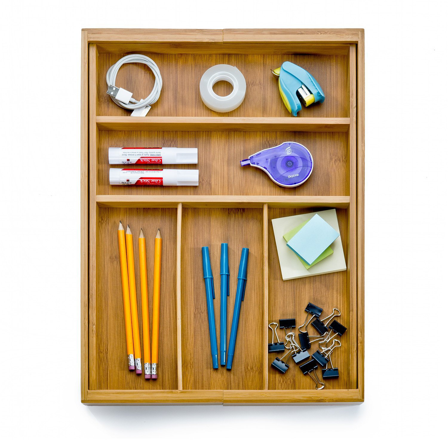 Seville Classics Expandable Bamboo Drawer Organizer Tray & Reviews