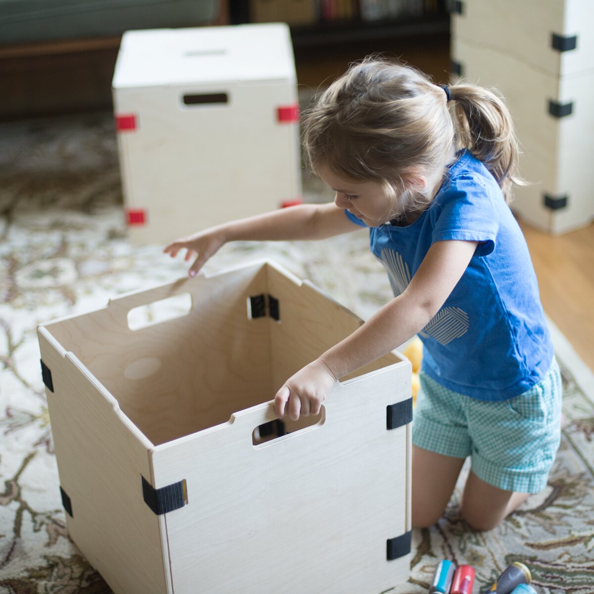 storage box with lid for toys