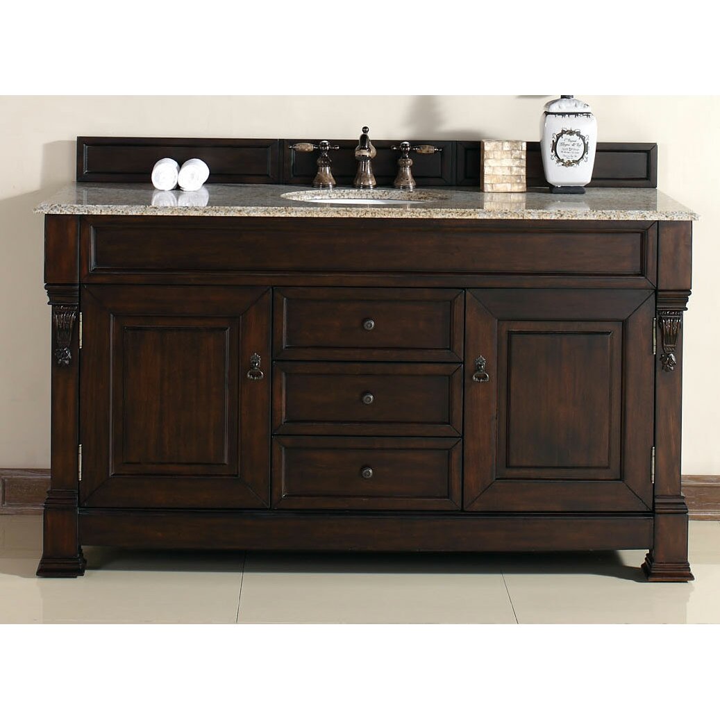 James Martin Furniture Brookfield 60" Single Vanity Base ...