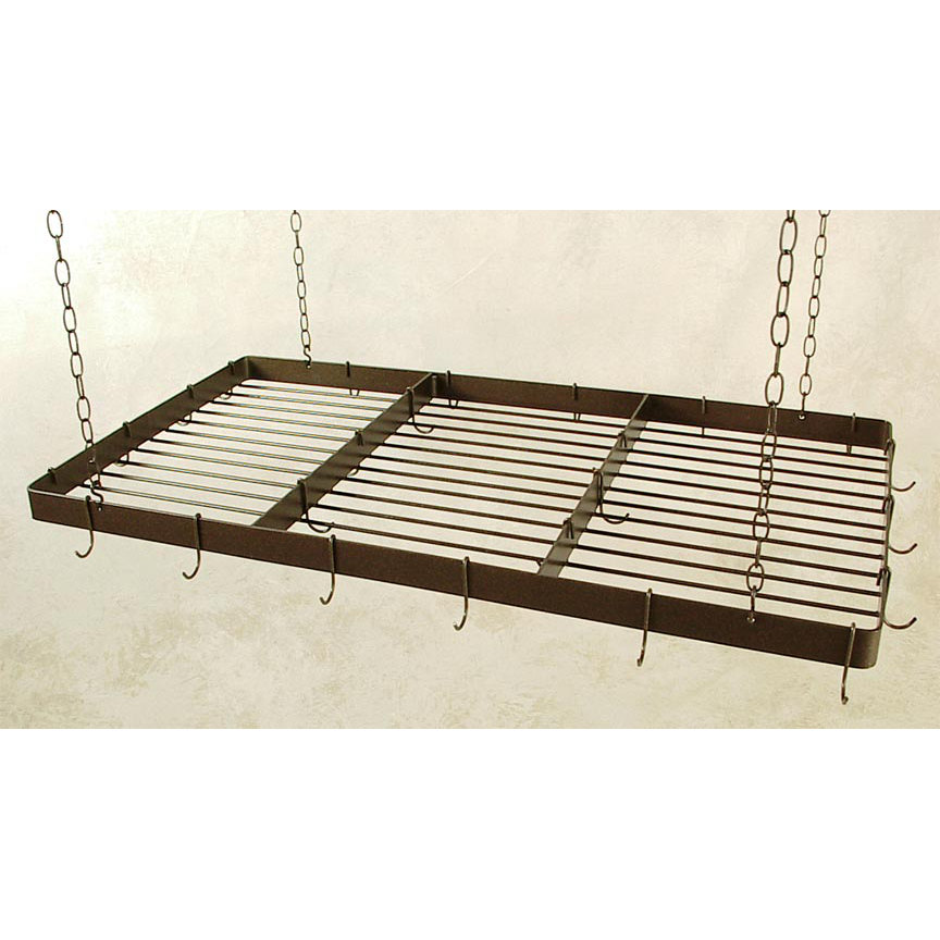 Grace Butcher Hanging Pot Rack with Grid & Reviews Wayfair