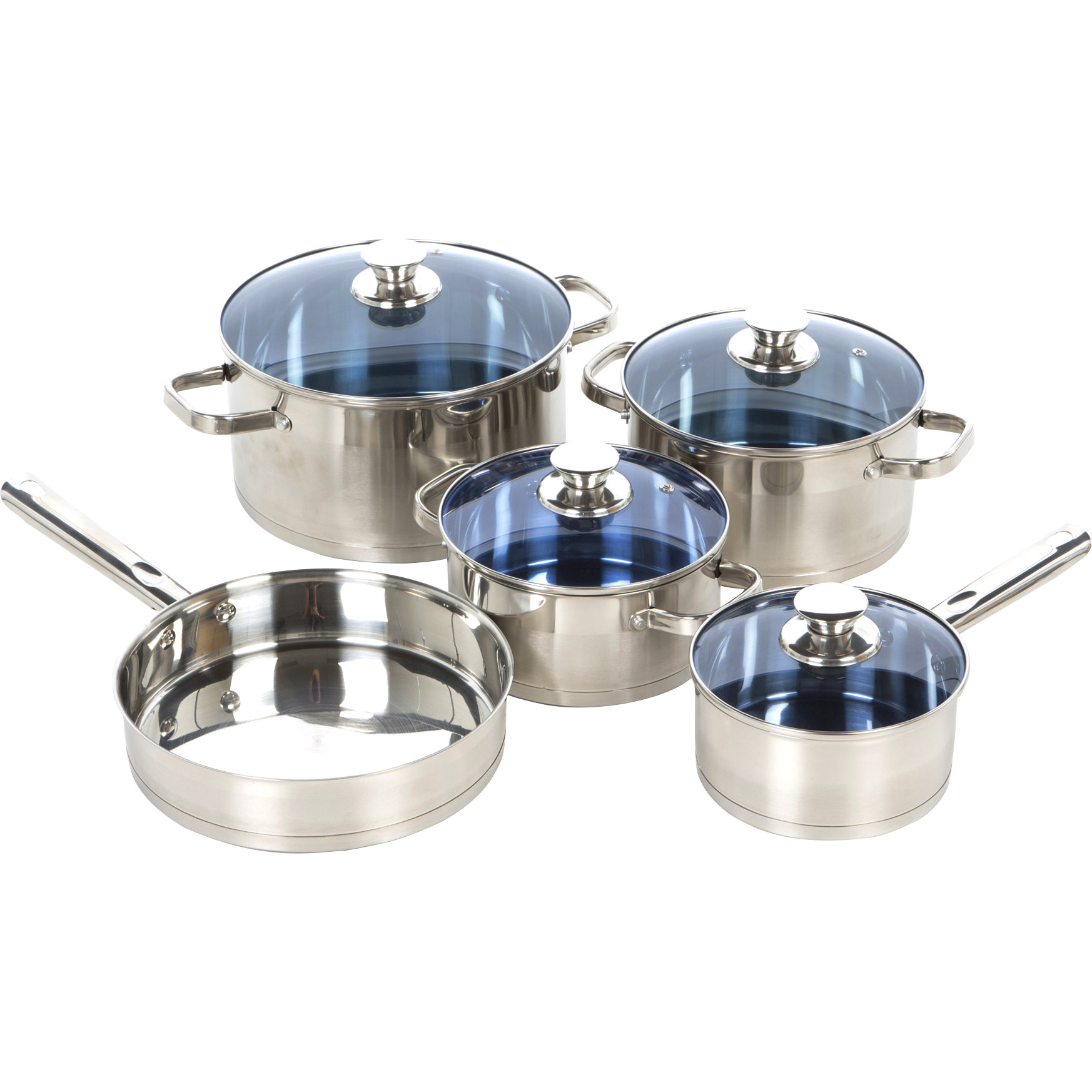 Gourmet Chef Stainless Steel 14 Piece Cookware Set & Reviews Wayfair