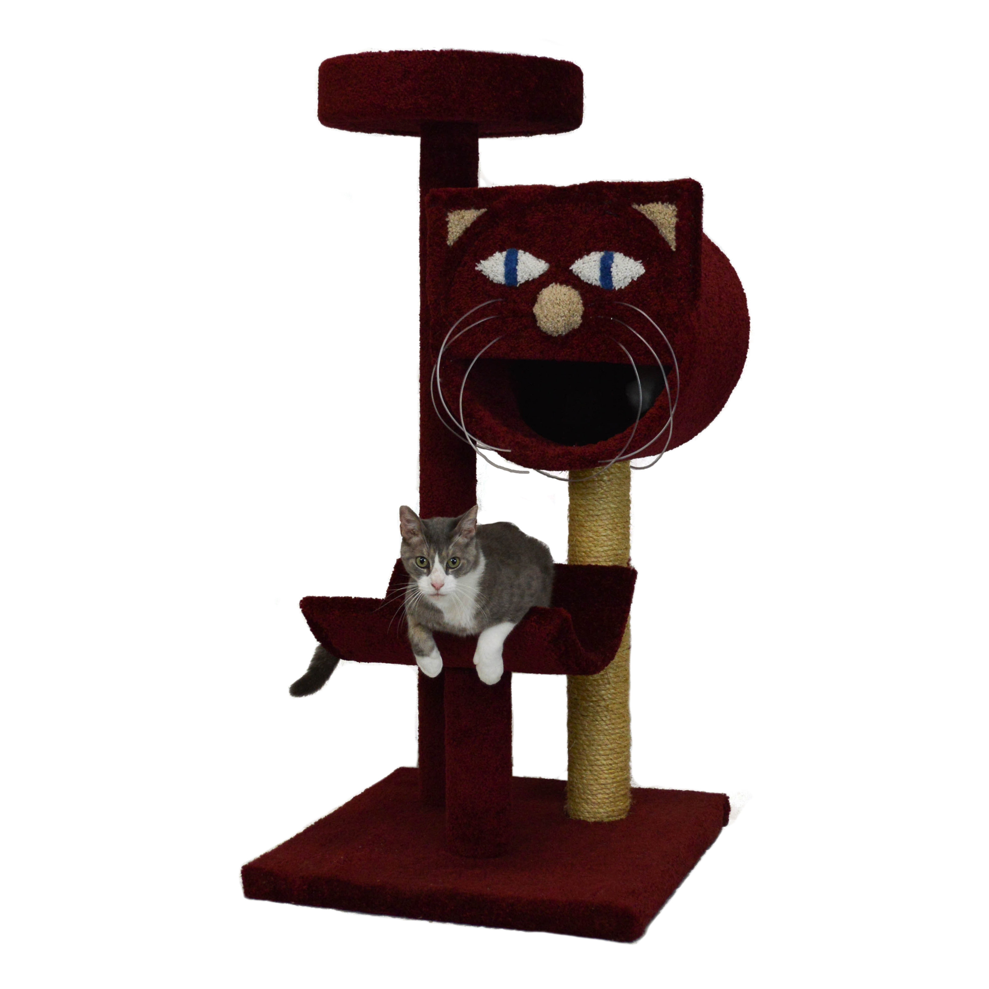 Molly and Friends 54" Bed, Cave and Cradle Cat Tree & Reviews Wayfair