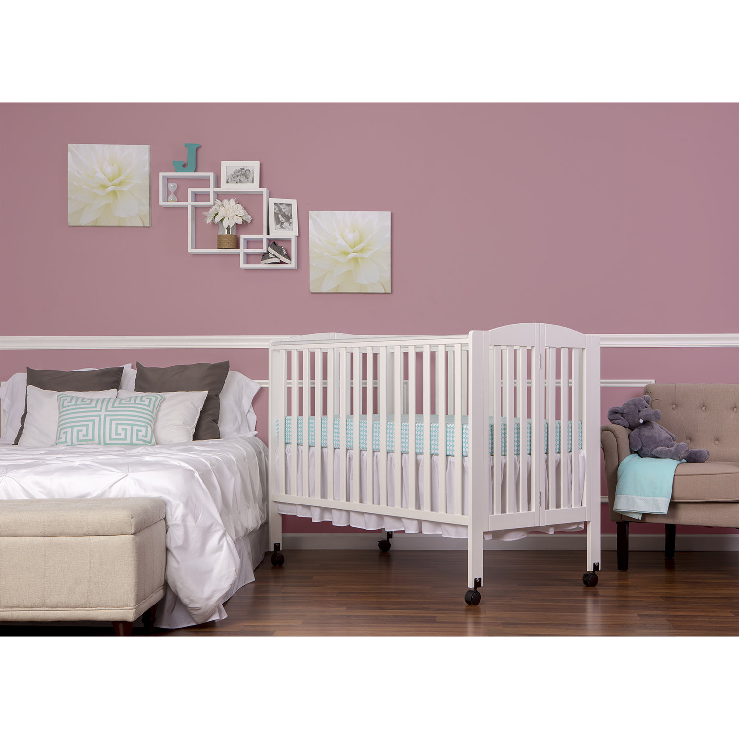 Dream On Me Full Size Folding Crib & Reviews Wayfair