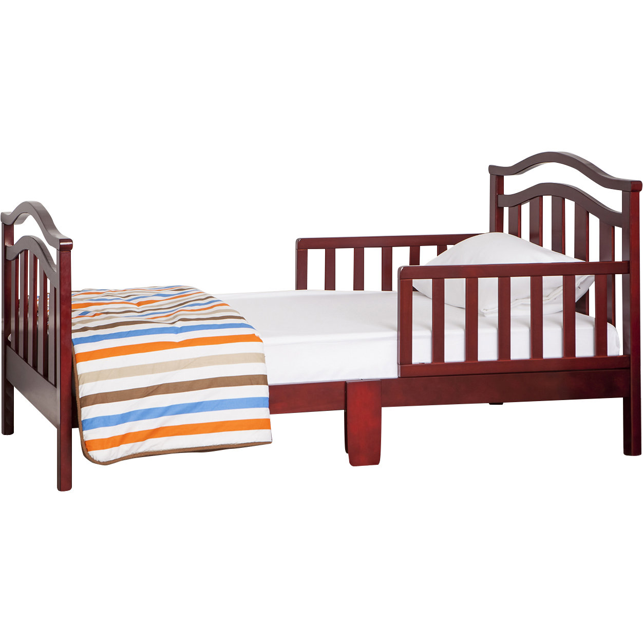 Dream On Me Elora Toddler Slat Bed with Safety Rails & Reviews Wayfair