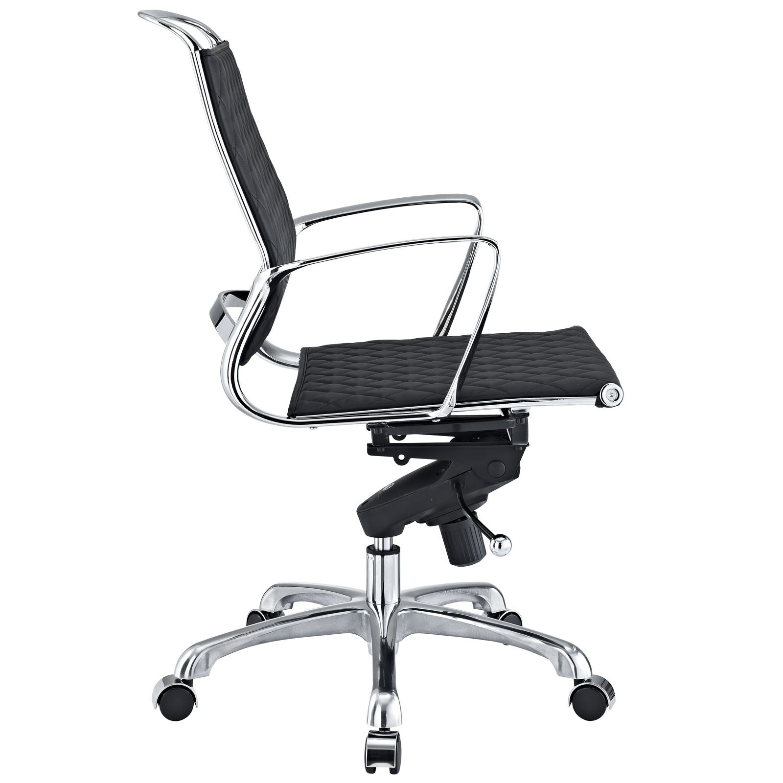Modway Vibe MidBack Leather Office Chair & Reviews Wayfair