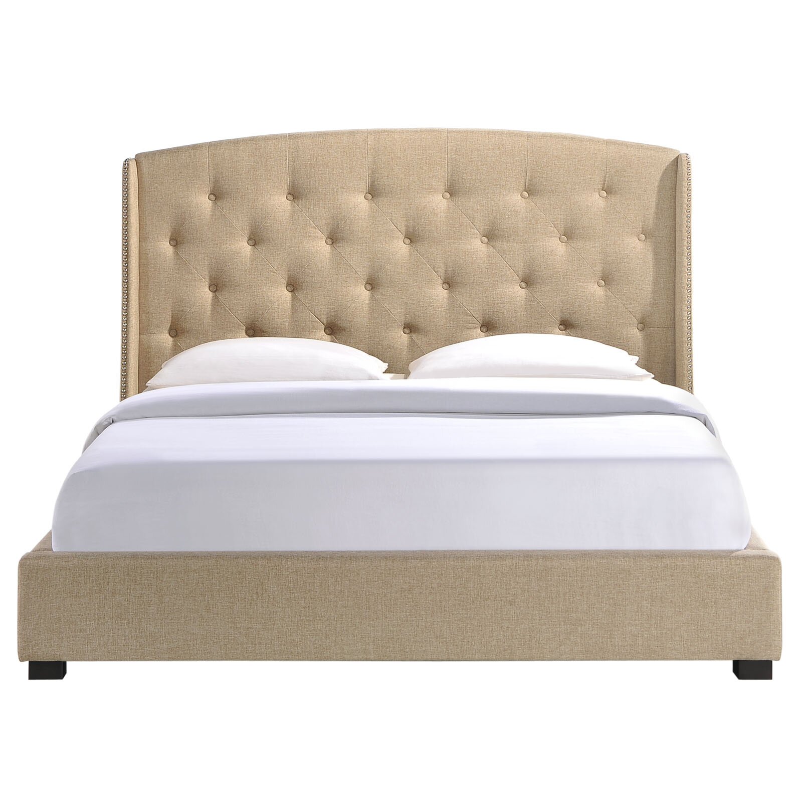 Modway Queen Upholstered Platform Bed & Reviews | Wayfair