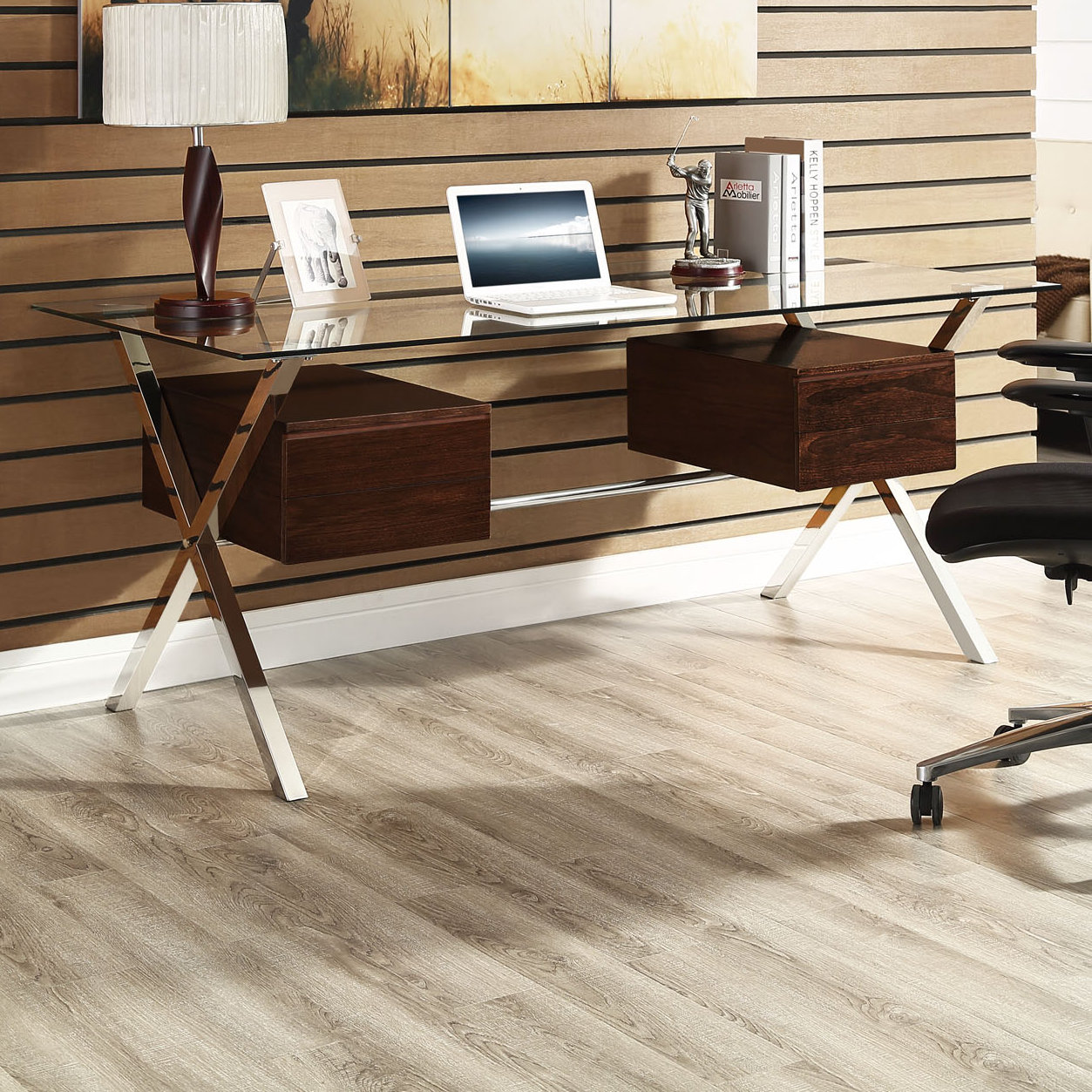 Modway Suspended Computer Desk & Reviews Wayfair