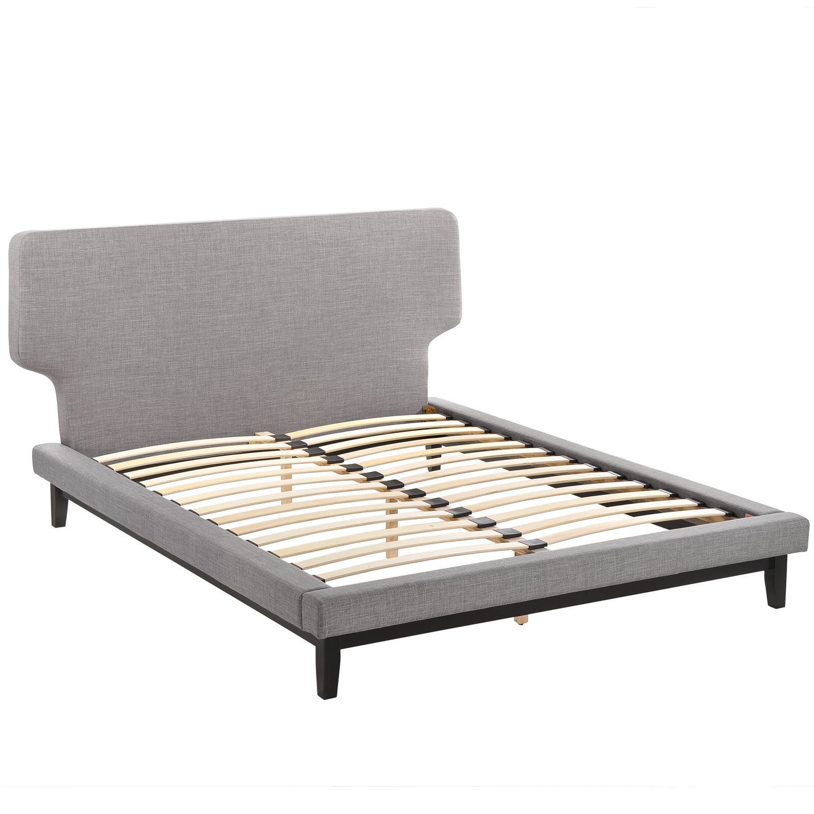 Modway Queen Upholstered Platform Bed & Reviews | Wayfair