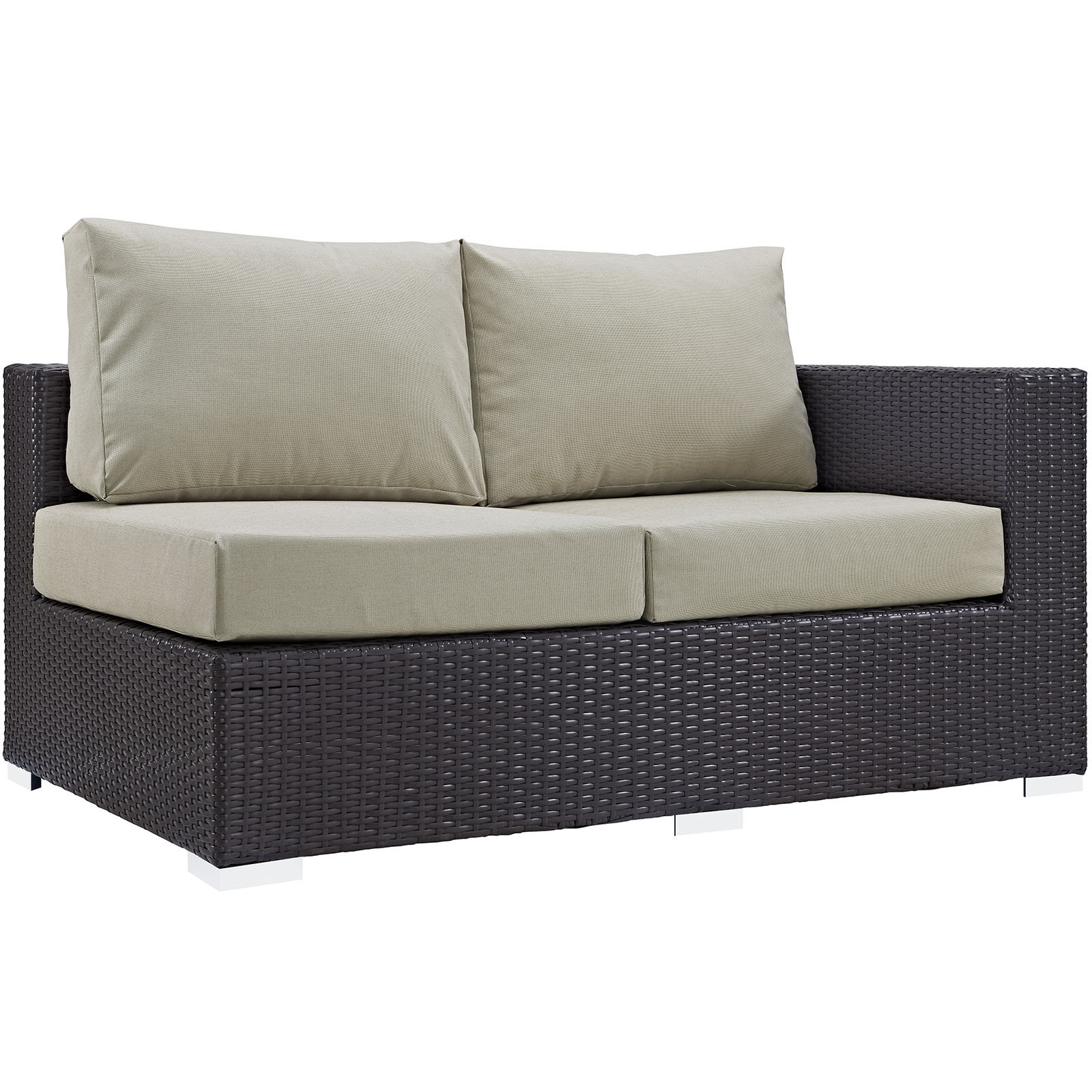 Modway Convene 4 Piece Patio Daybed with Cushions Wayfair