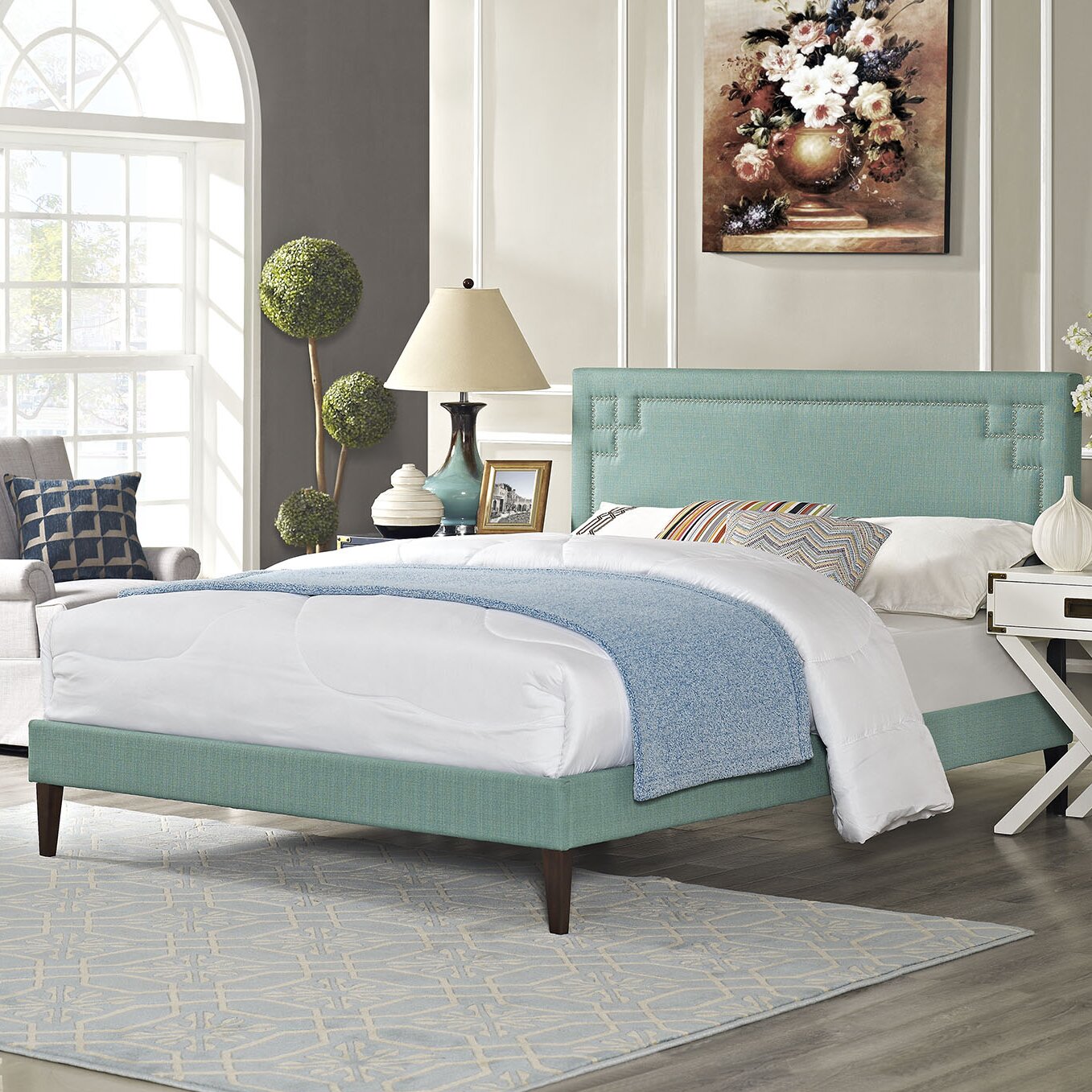 Modway Josie Upholstered Platform Bed & Reviews Wayfair