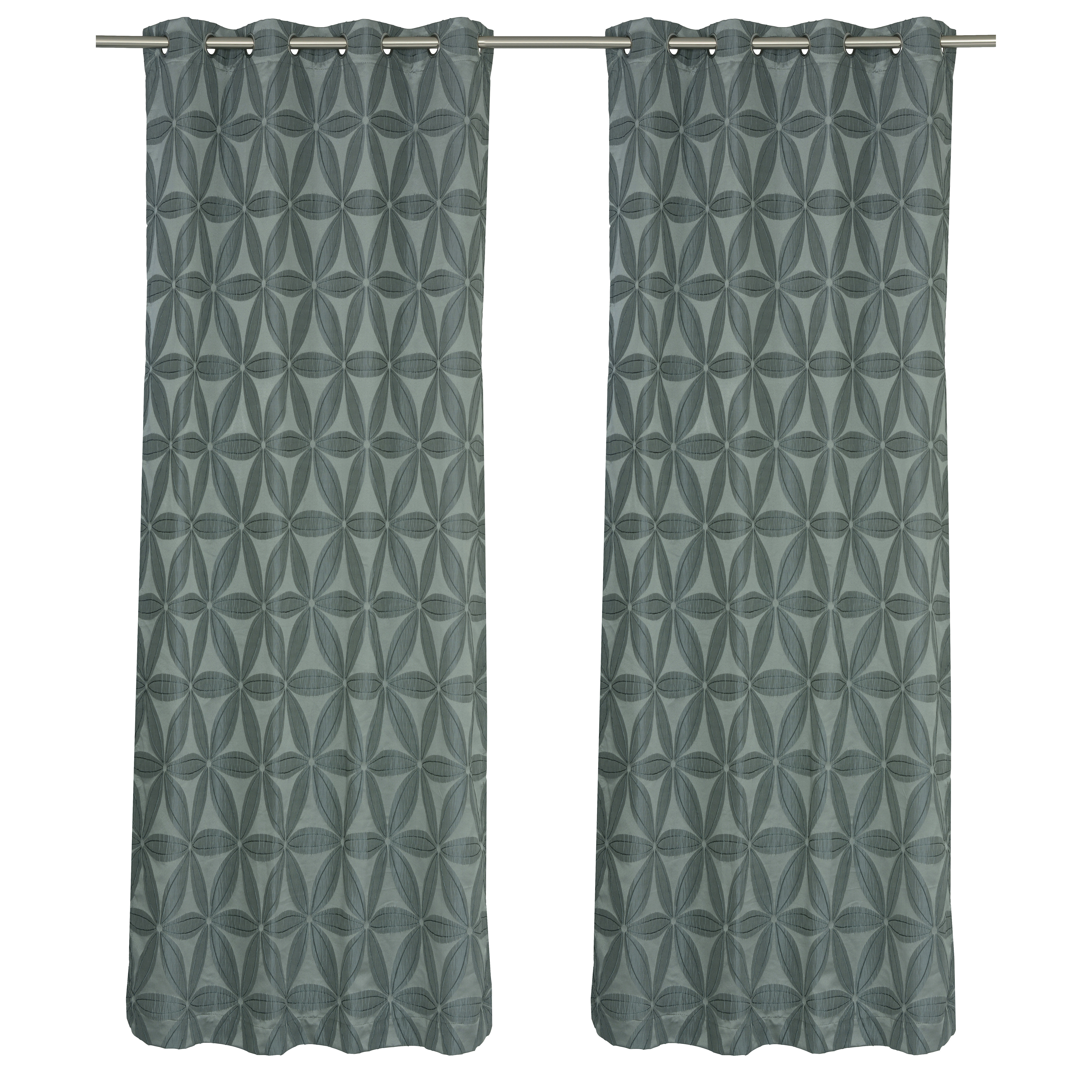 LJ Home Daisy Curtain Panel Wayfair