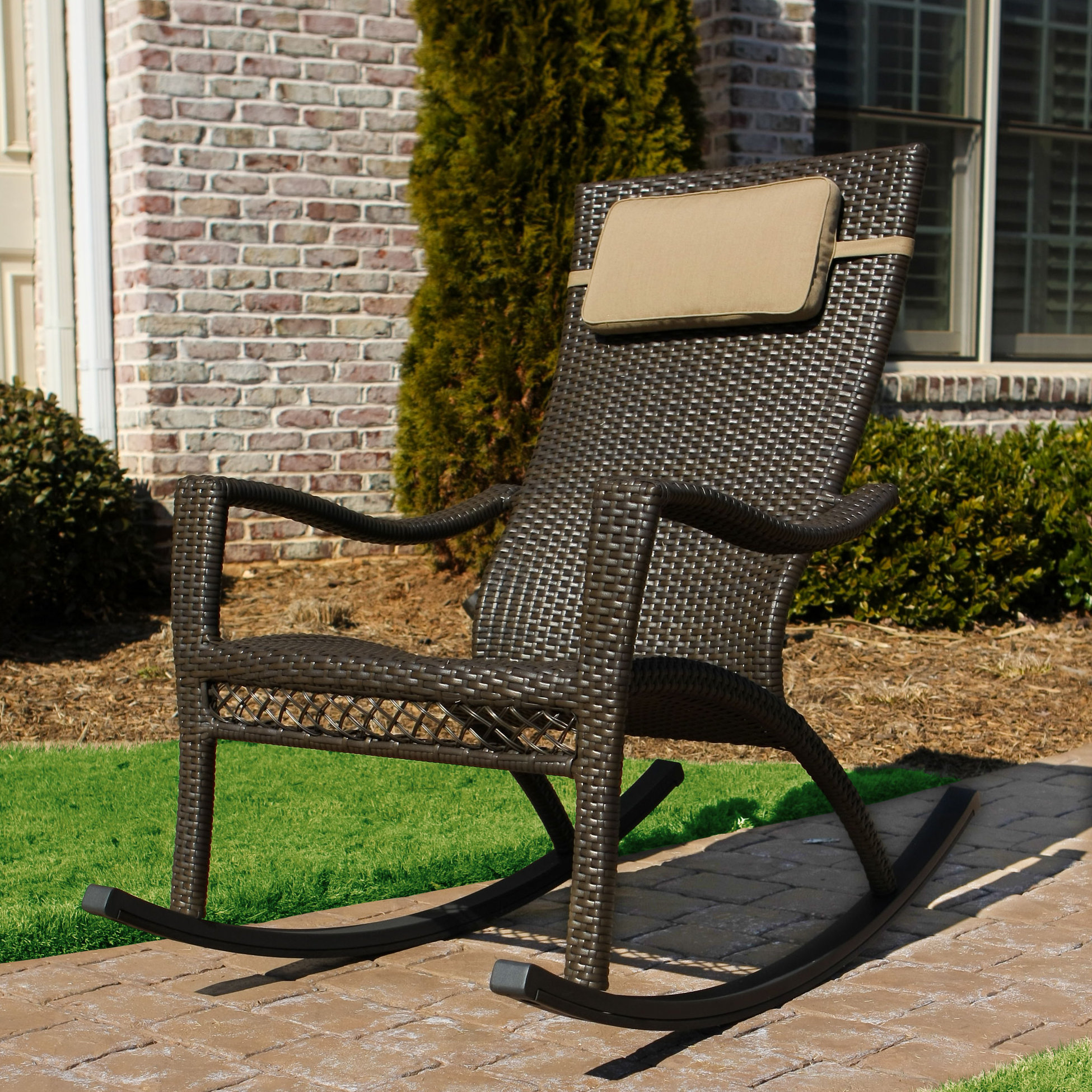 Tortuga Outdoor Tuscan Lorne Rocking Chair & Reviews | Wayfair