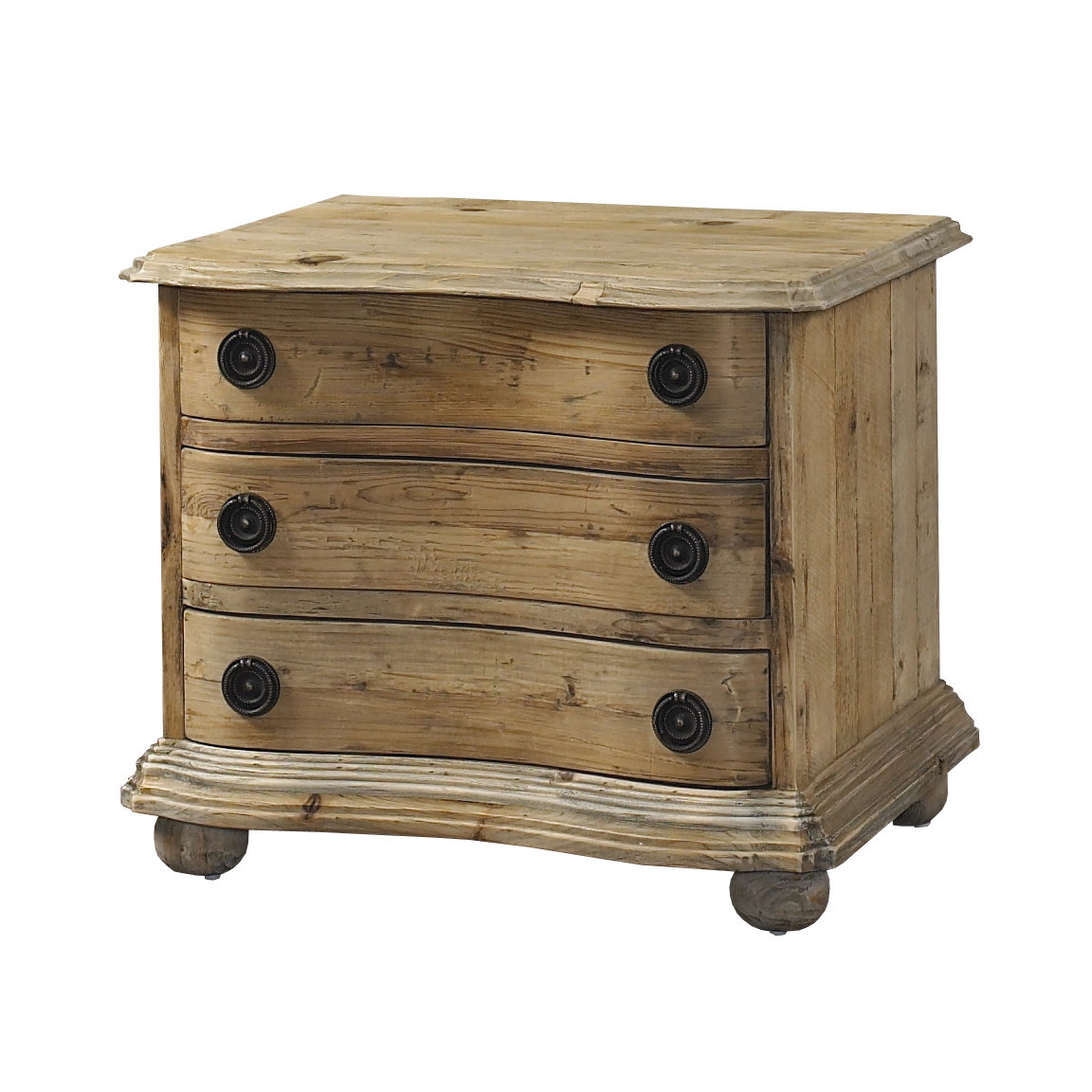 Padmas Plantation Salvaged Wood 3 Drawer Bachelor s Chest Reviews 