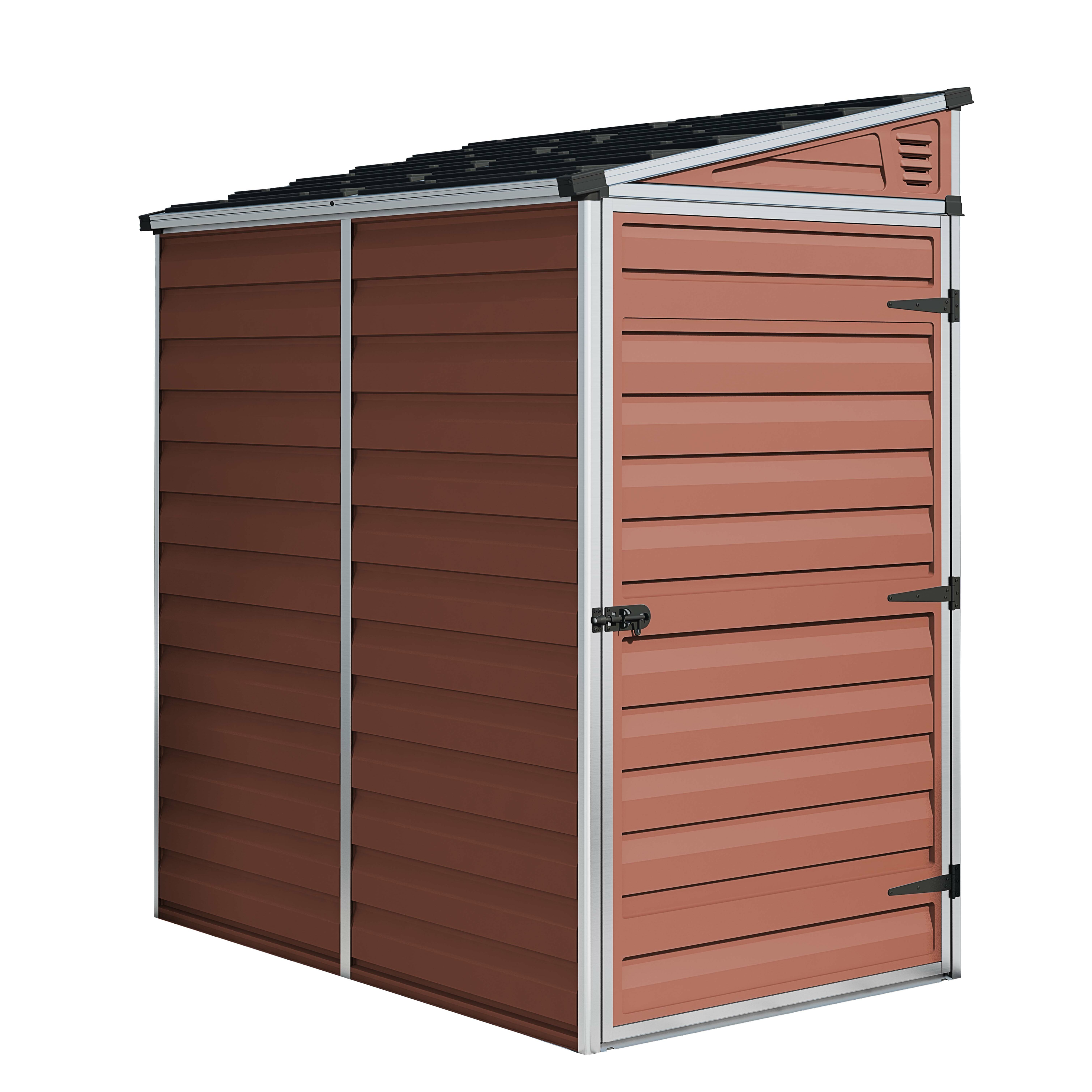 Palram SkyLight 4 x 6 Polycarbonate/Aluminium Storage Shed | Wayfair UK