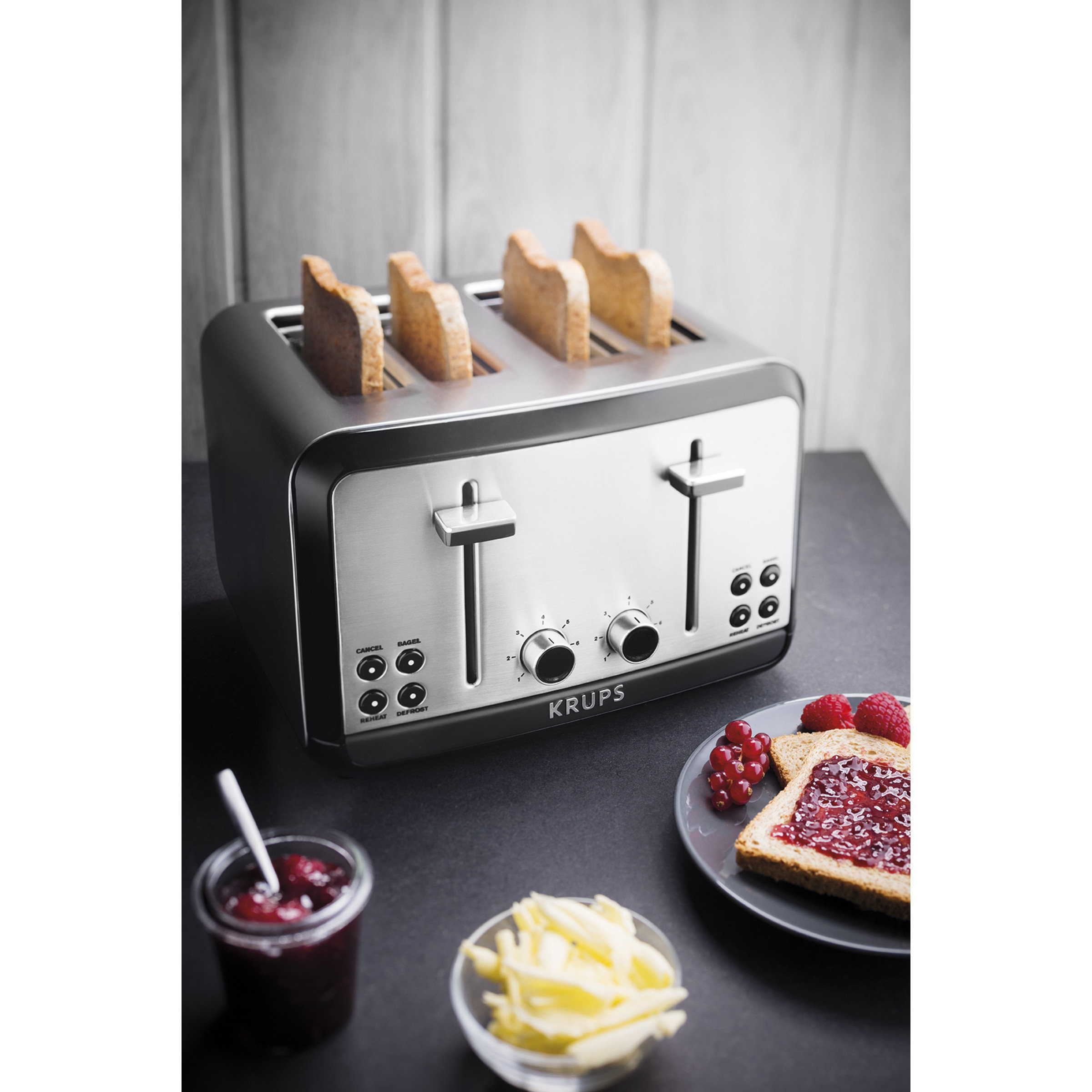 Krups Savoy 4 Slice Toaster & Reviews Wayfair