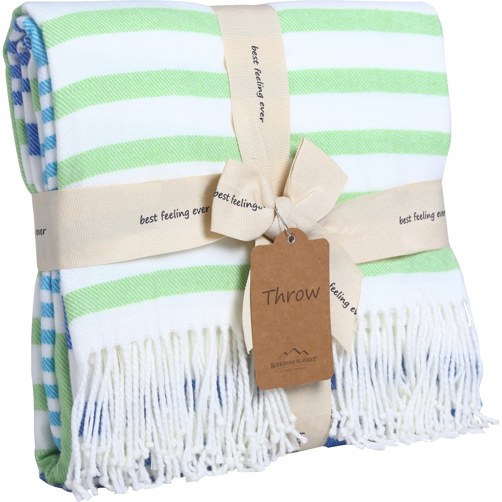 Berkshire Blanket Woven Luxe Striped Throw Wayfair