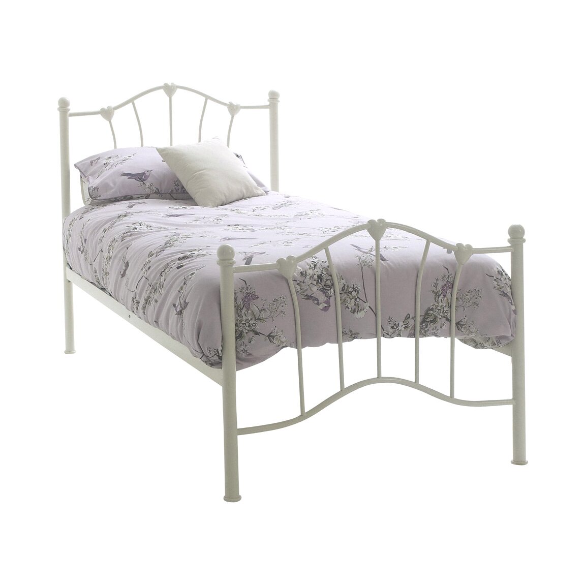 Sareer Furniture Robles Single Wrought iron Bed & Reviews ...