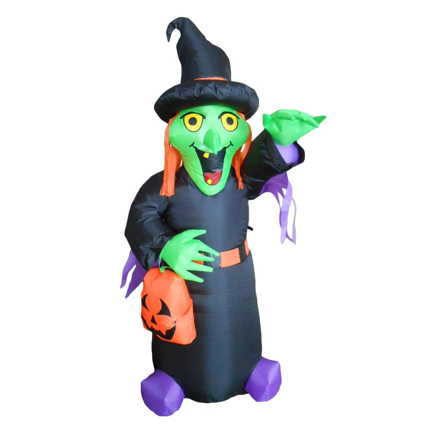 BZB Goods Halloween Inflatable Witch & Reviews | Wayfair