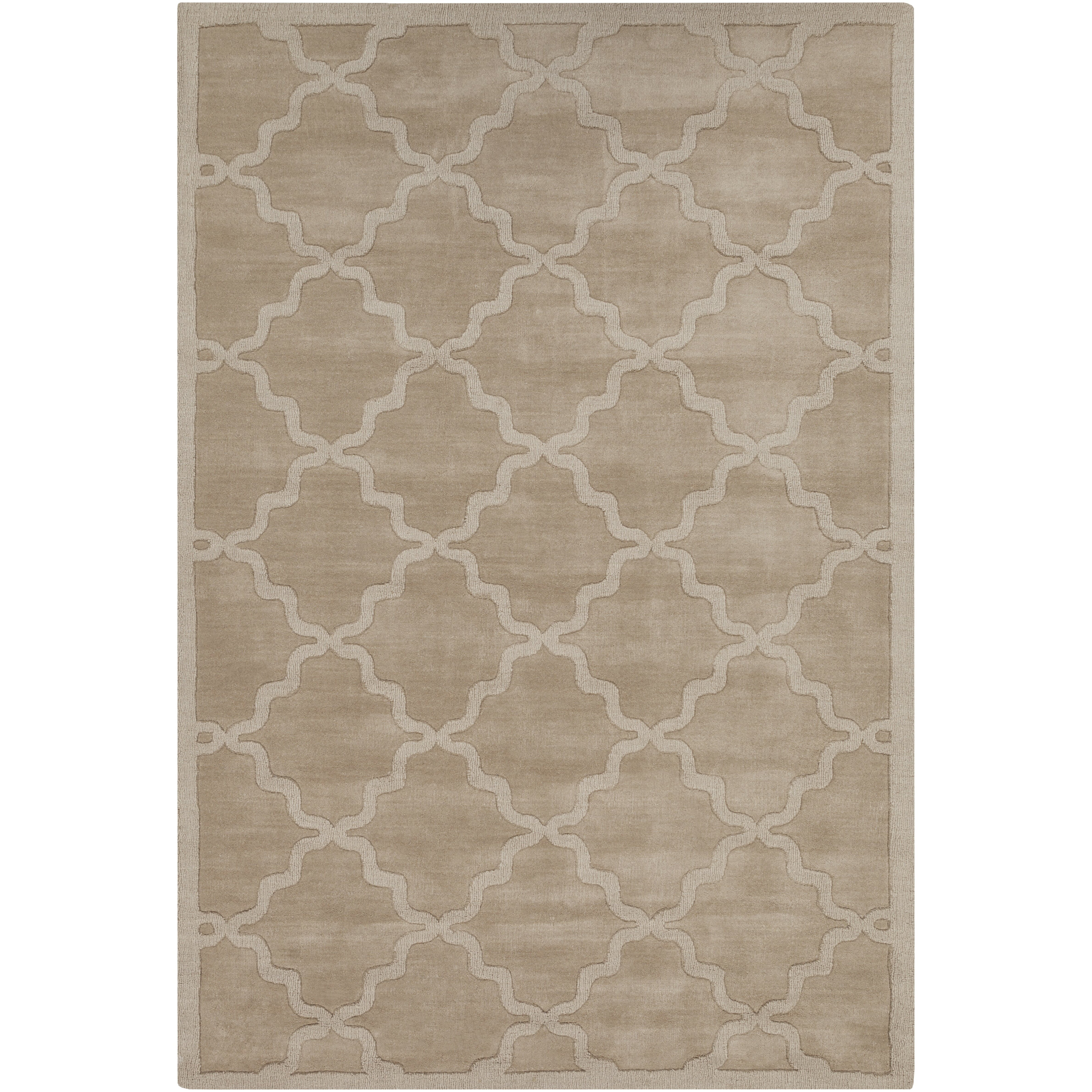 Artistic Weavers Central Park Tan Geometric Abbey Area Rug