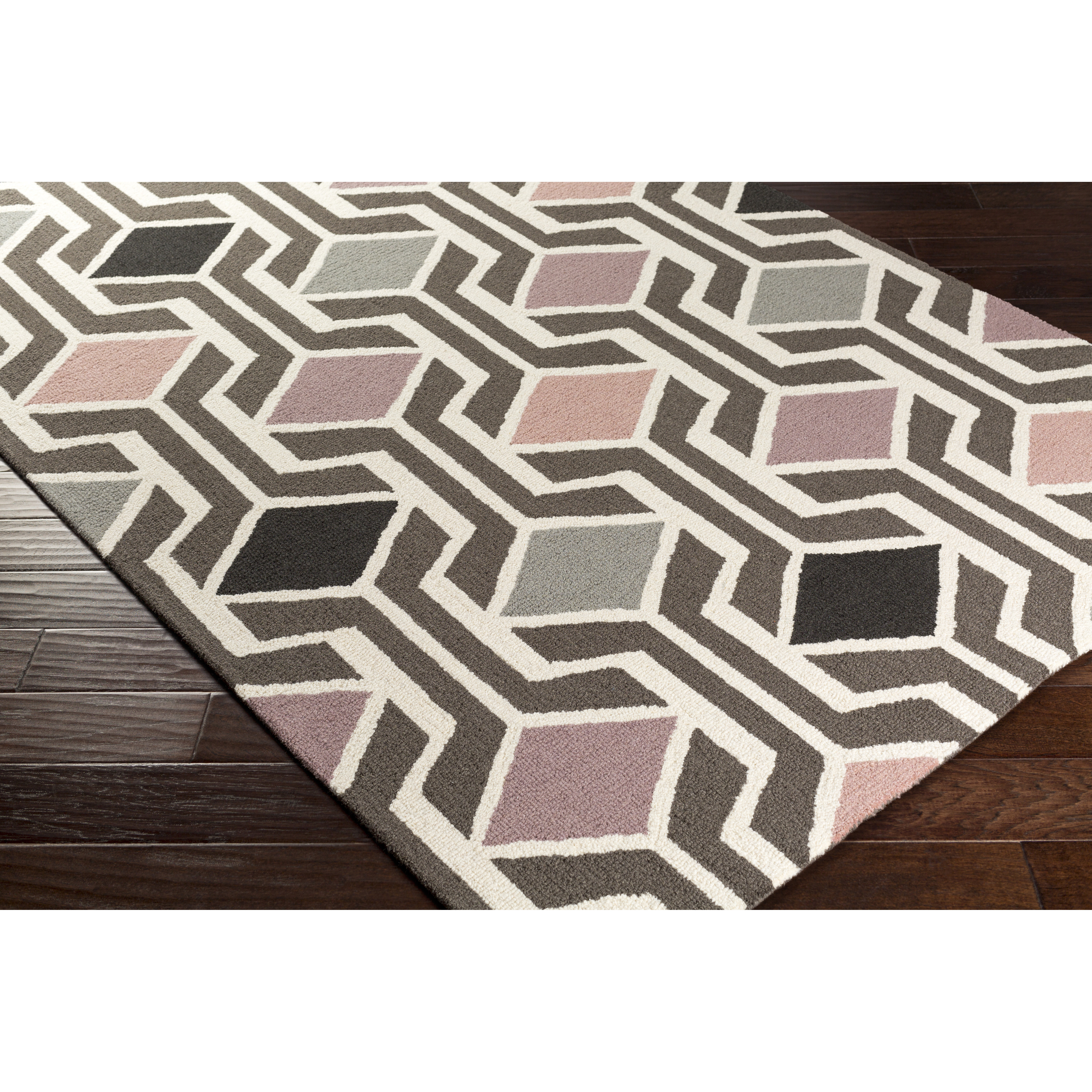 Artistic Weavers Hilda Gisele HandCrafted Light Pink/Mauve Area Rug