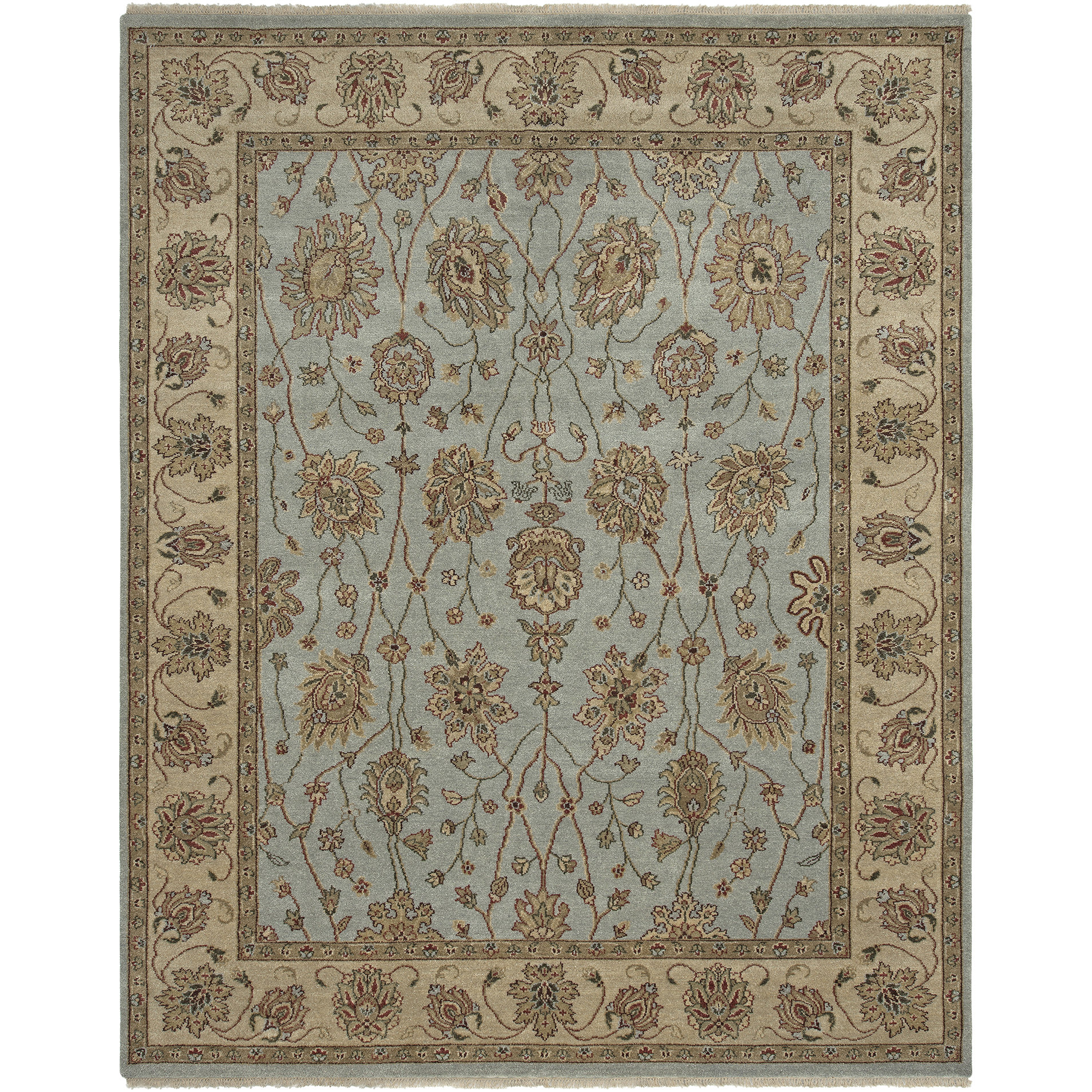AMER Rugs Oasis French Blue/Beige Nile Area Rug Wayfair