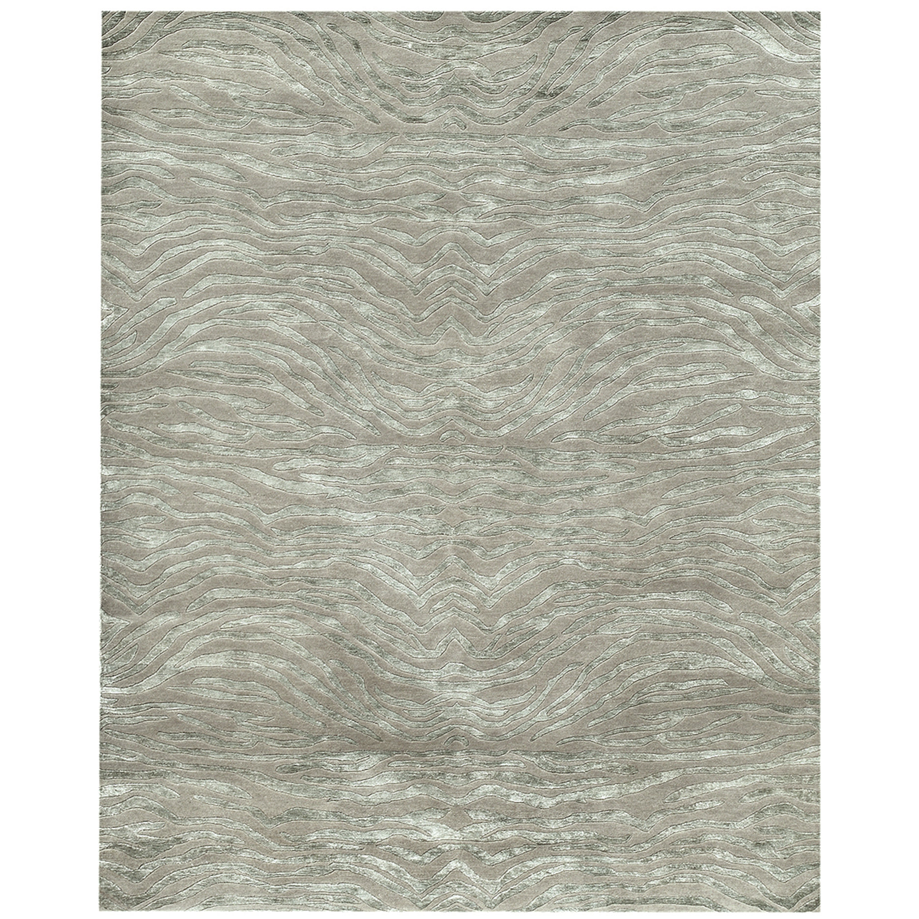 AMER Rugs Synergy Jungsi Design HandKnotted Sage Green Outdoor Area Rug Wayfair