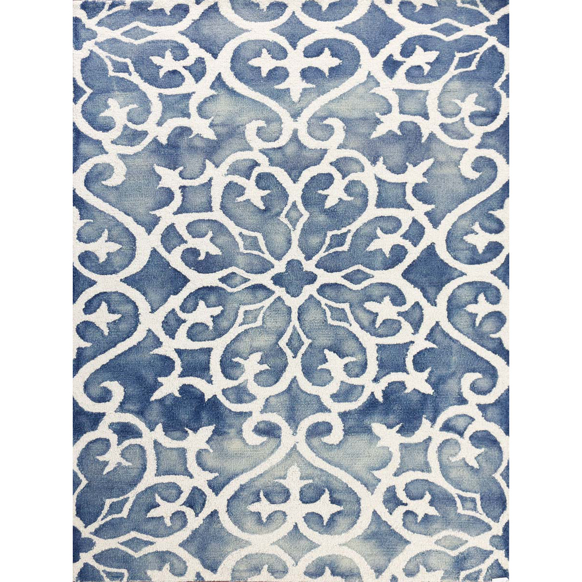 AMER Rugs Blue/White Area Rug & Reviews Wayfair