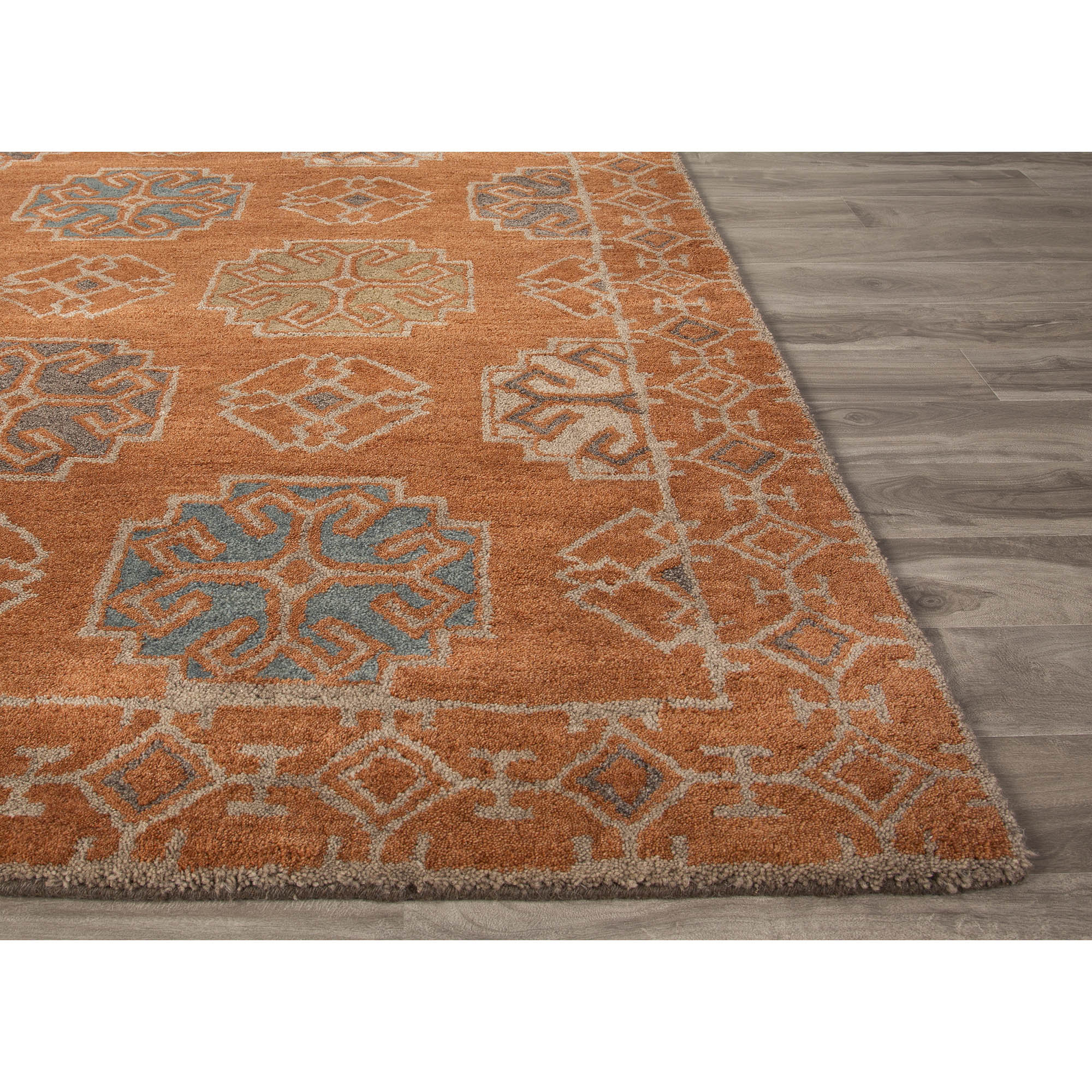 JaipurLiving Pendant HandTufted Orange/Blue Area Rug Wayfair