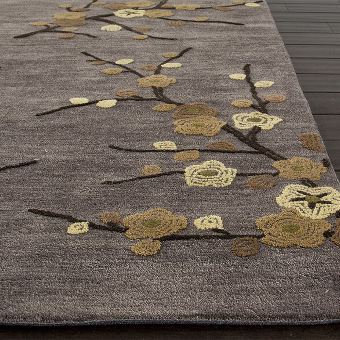JaipurLiving Brio Cherry Blossom Steel Area Rug & Reviews Wayfair