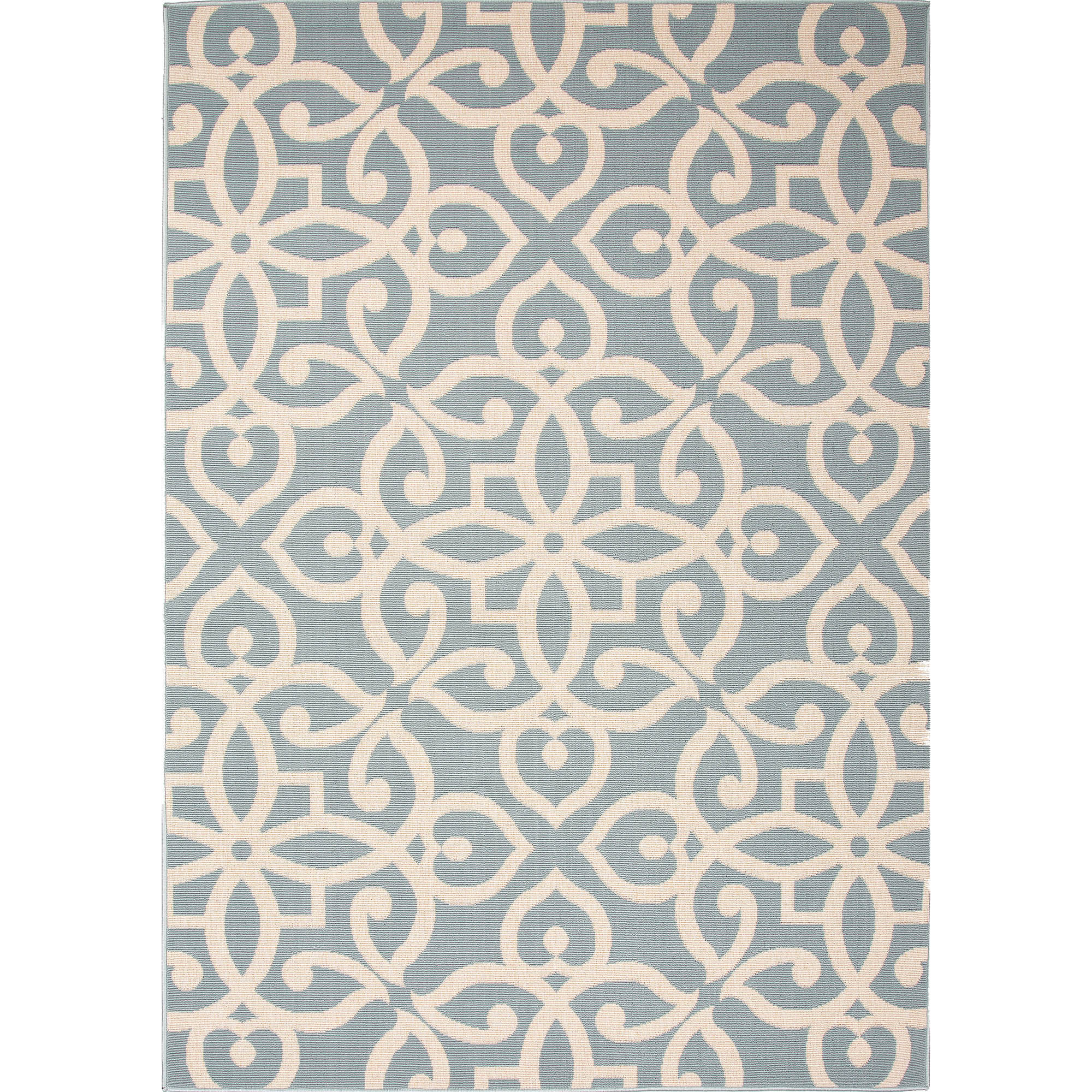 JaipurLiving Bloom Blue/Taupe Indoor/Outdoor Area Rug & Reviews Wayfair